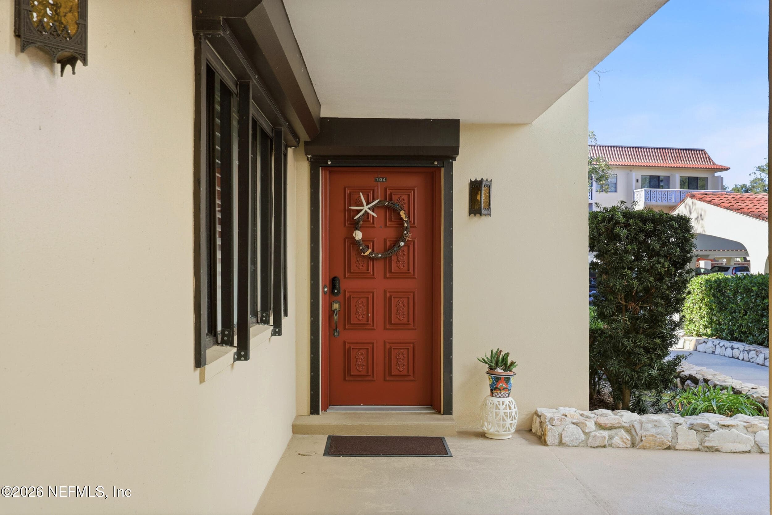Front exterior of 1820 SEVILLA Boulevard 104, Atlantic Beach, FL 32233