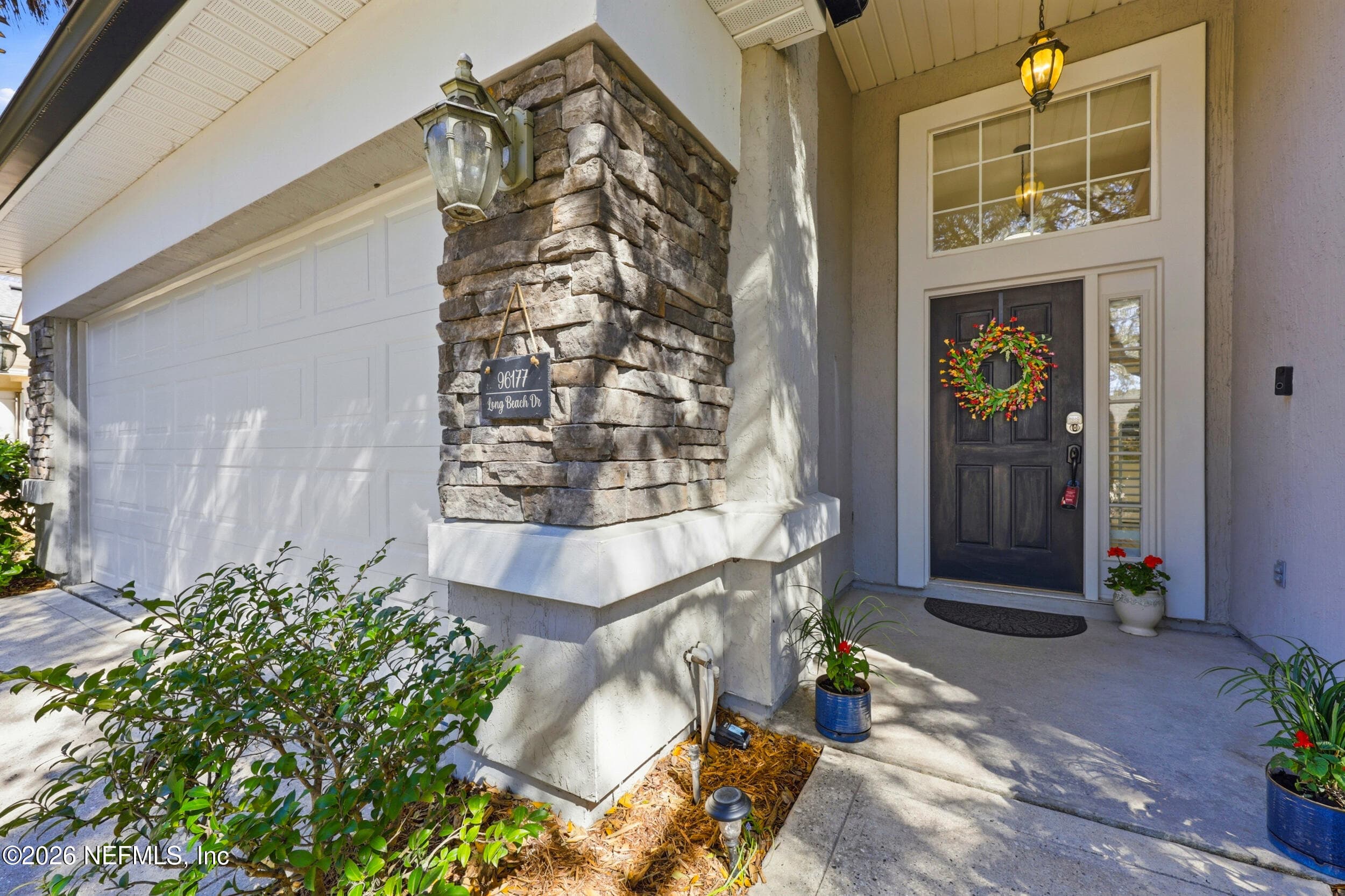 Front Entrance — 96177 LONG BEACH Drive, Fernandina Beach, FL 32034
