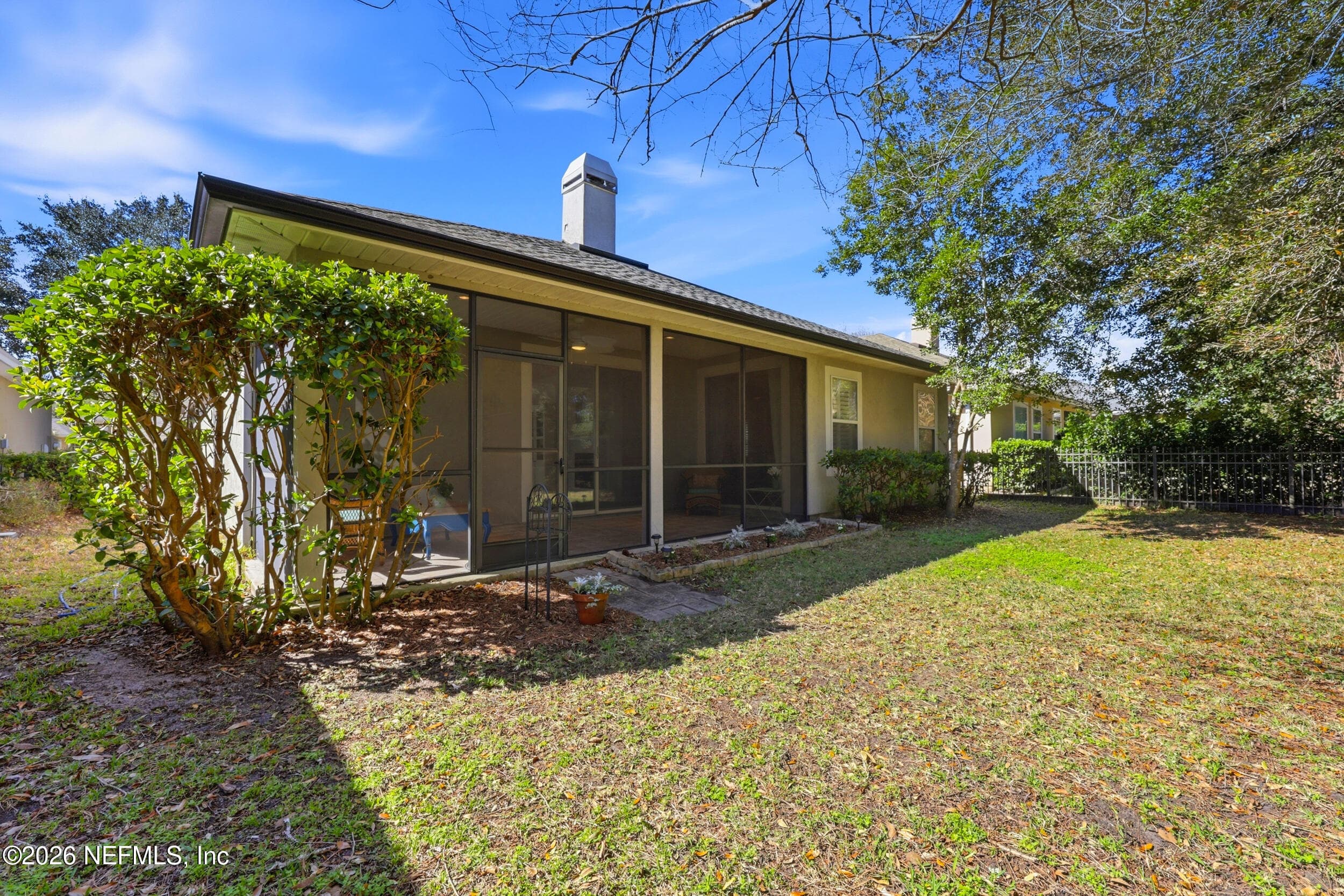 And backyard, too — 96177 LONG BEACH Drive, Fernandina Beach, FL 32034