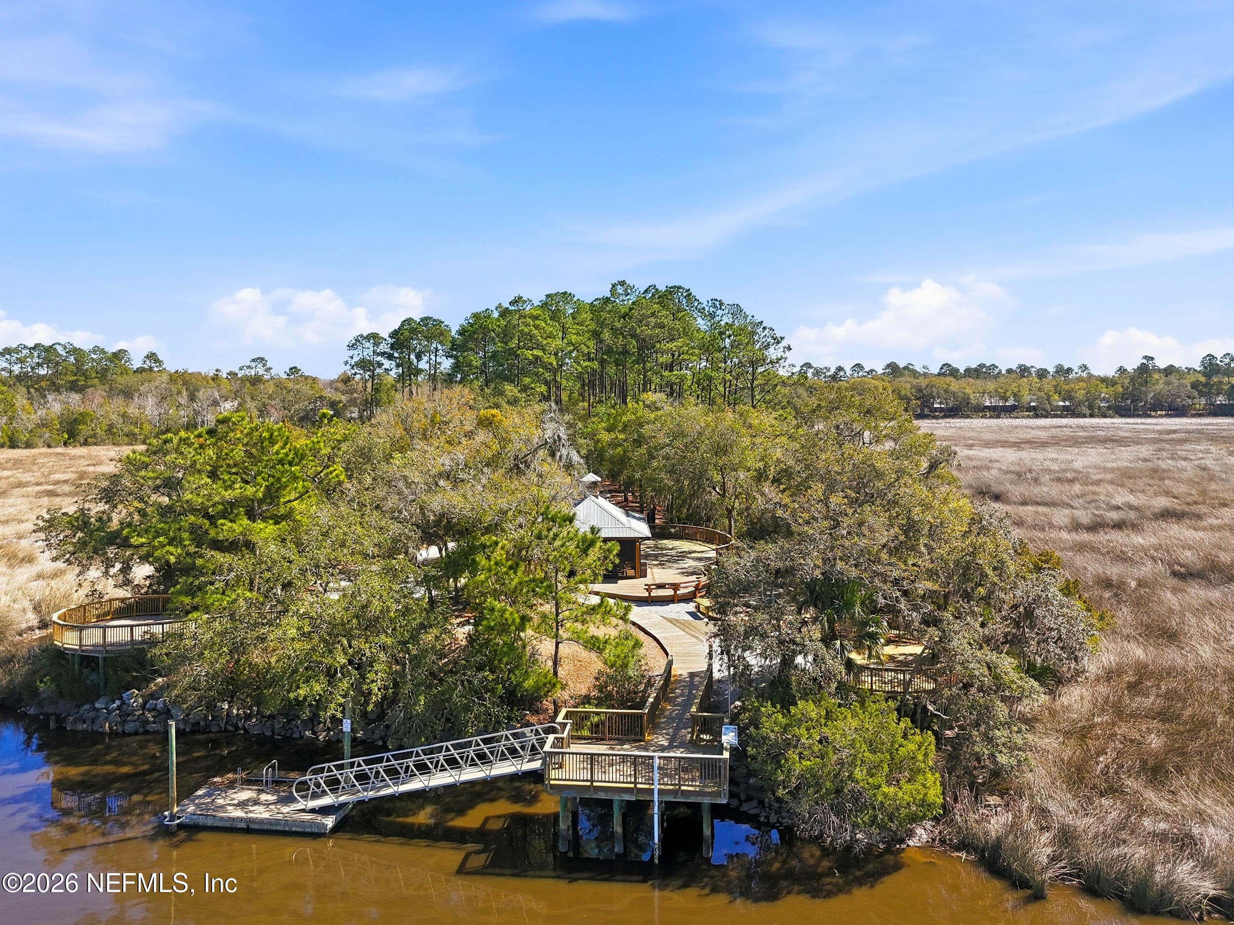 On Lofton Creek. Launch canoe from here — 96177 LONG BEACH Drive, Fernandina Beach, FL 32034