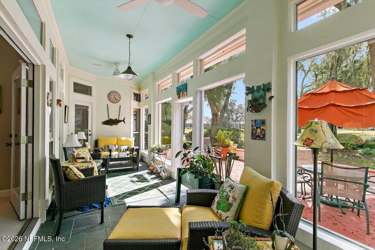 Sunny Florida room to relax and enjoy the views — 117 MEETING Way, Ponte Vedra Beach, FL 32082