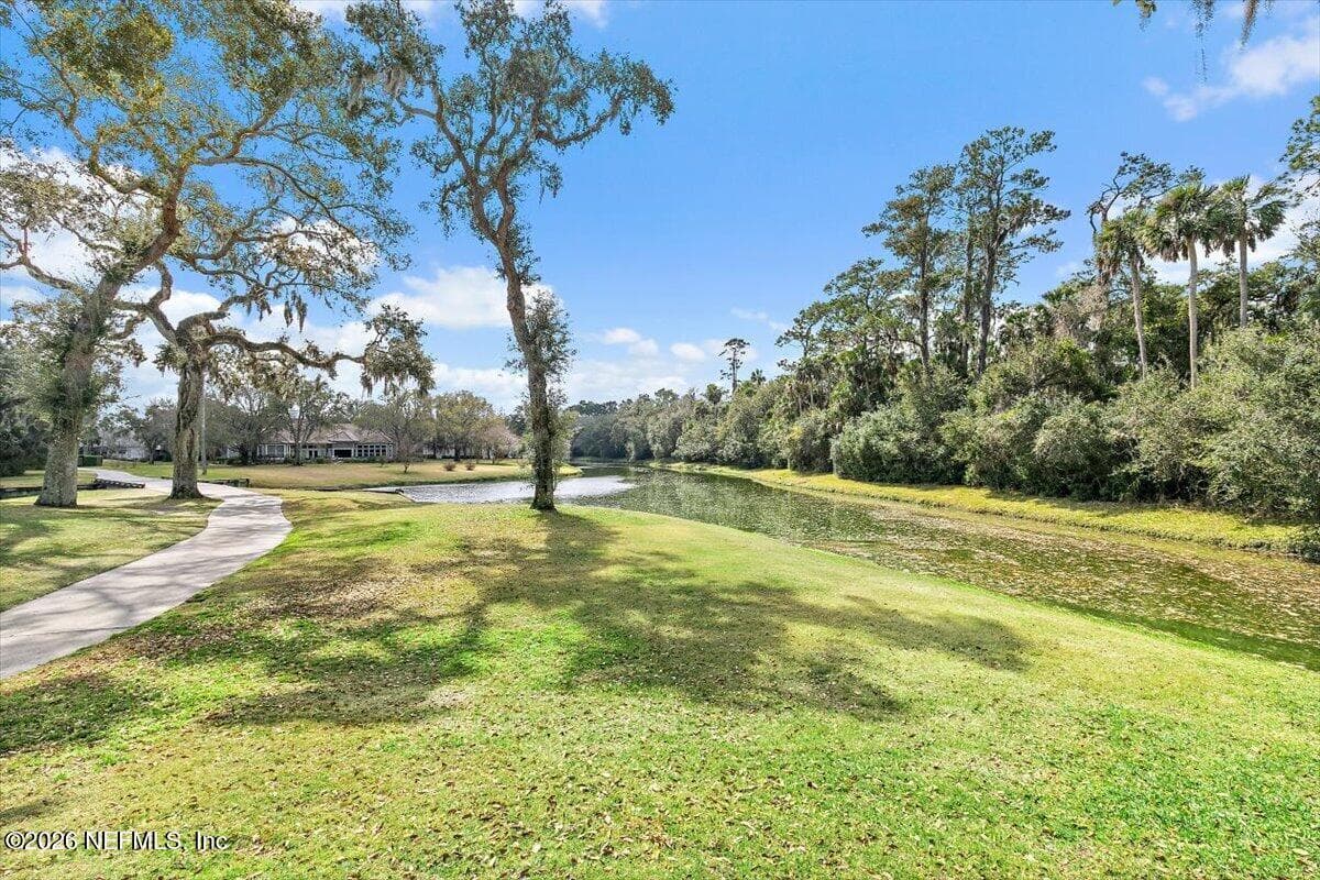 View of lagoon; a bird paradise — 117 MEETING Way, Ponte Vedra Beach, FL 32082
