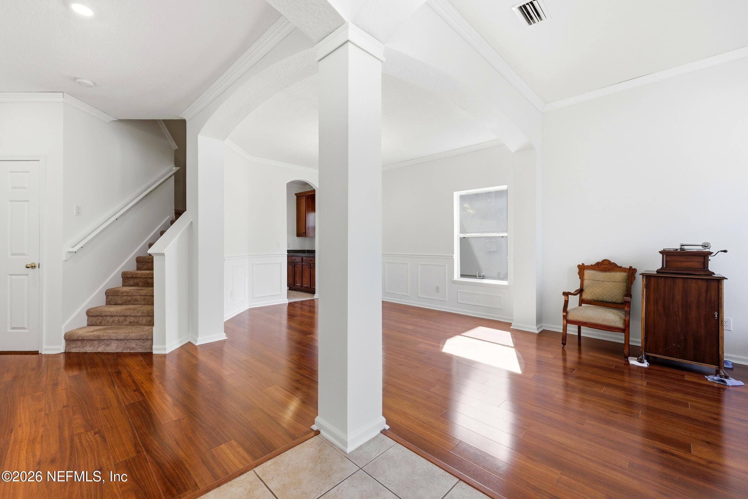 View of formal dining from front door — 936 LAS NAVAS Place, St. Augustine, FL 32092