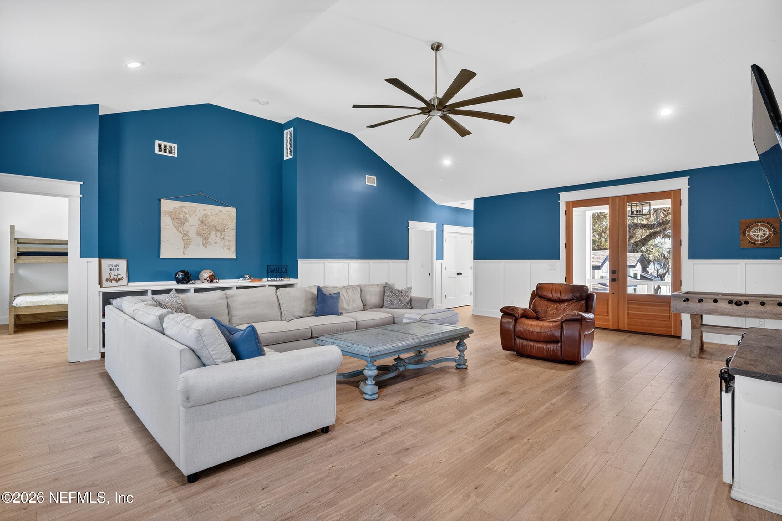 Upstairs balcony with river views — 10800 COUNTY ROAD 13 N, St. Augustine, FL 32092