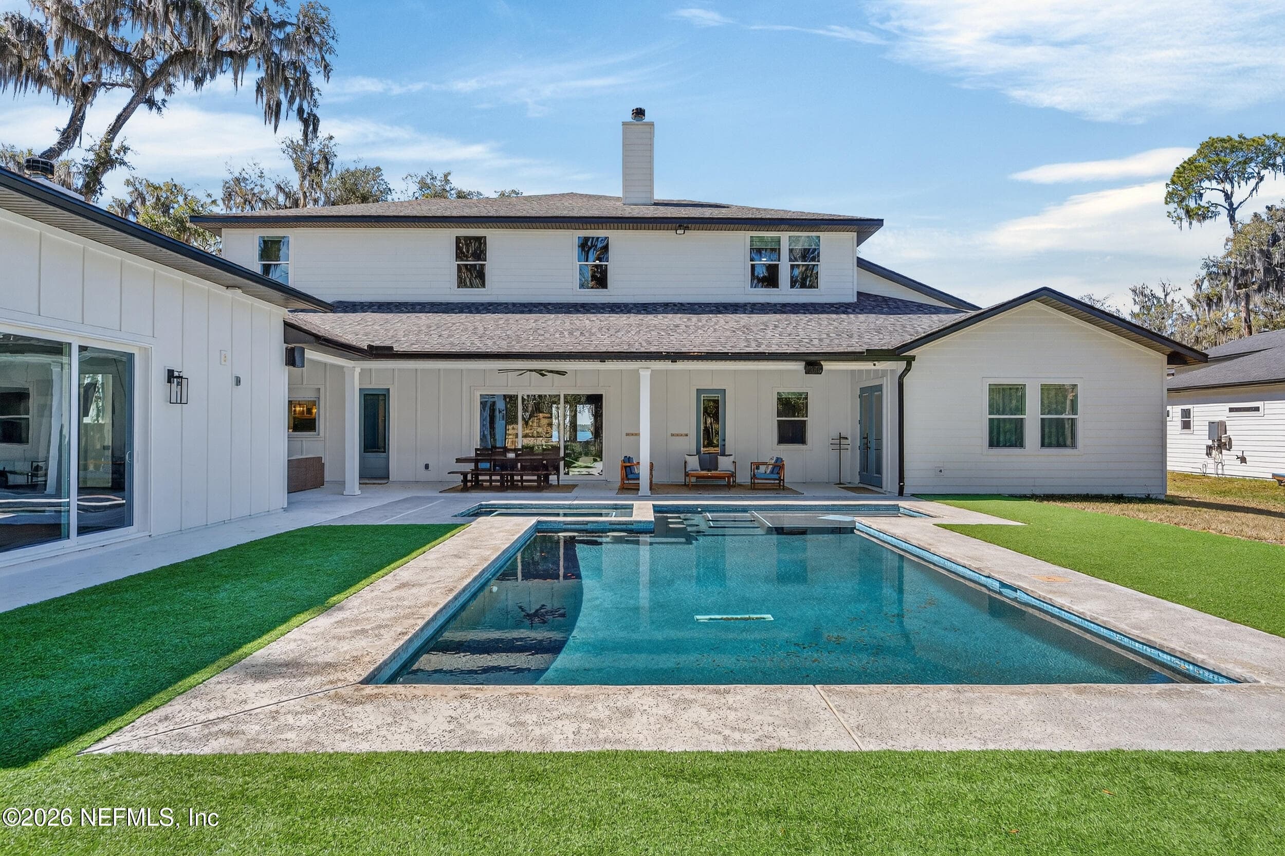 Saltwater pool & spa — 10800 COUNTY ROAD 13 N, St. Augustine, FL 32092