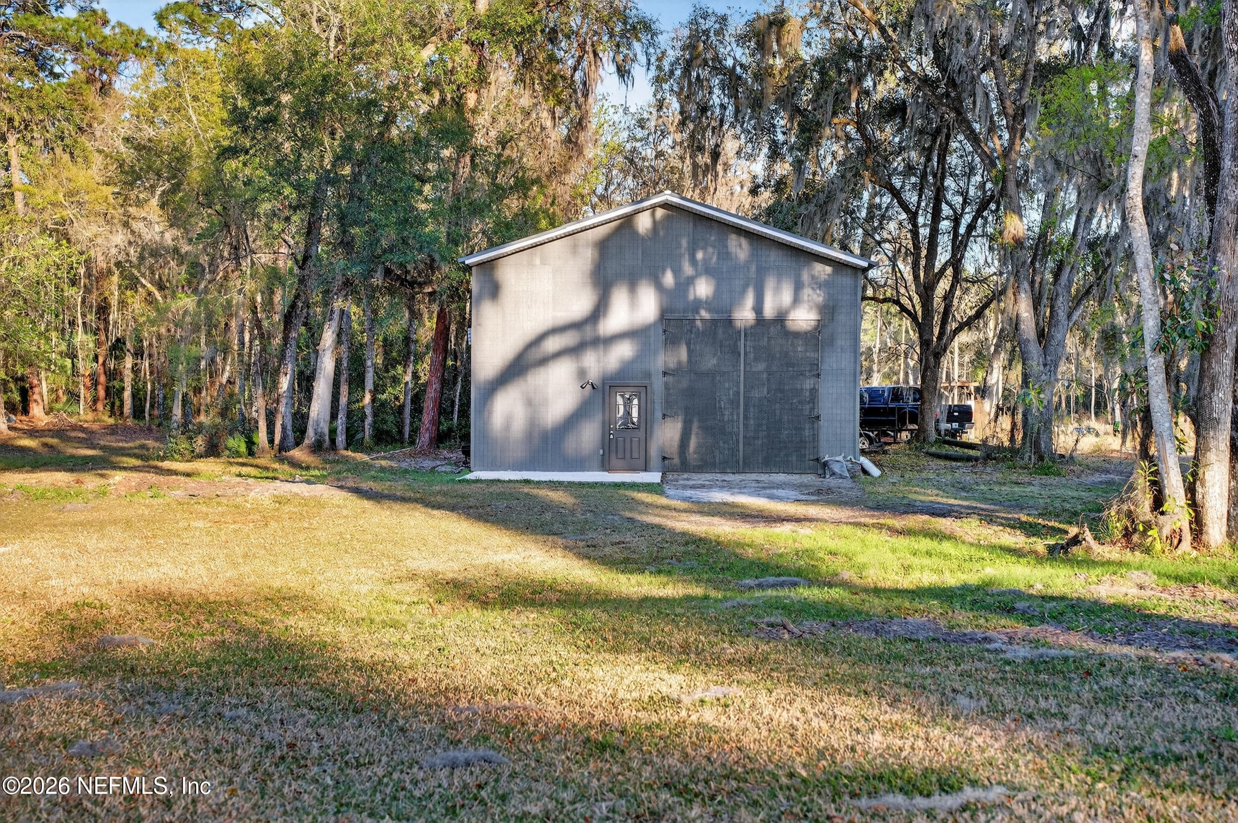 Double doors for RV/boat parking — 10800 COUNTY ROAD 13 N, St. Augustine, FL 32092