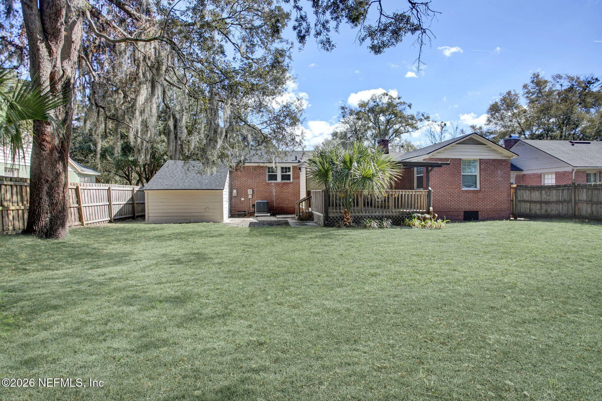 Fully fenced — 1416 SAN MATEO Avenue, Jacksonville, FL 32207