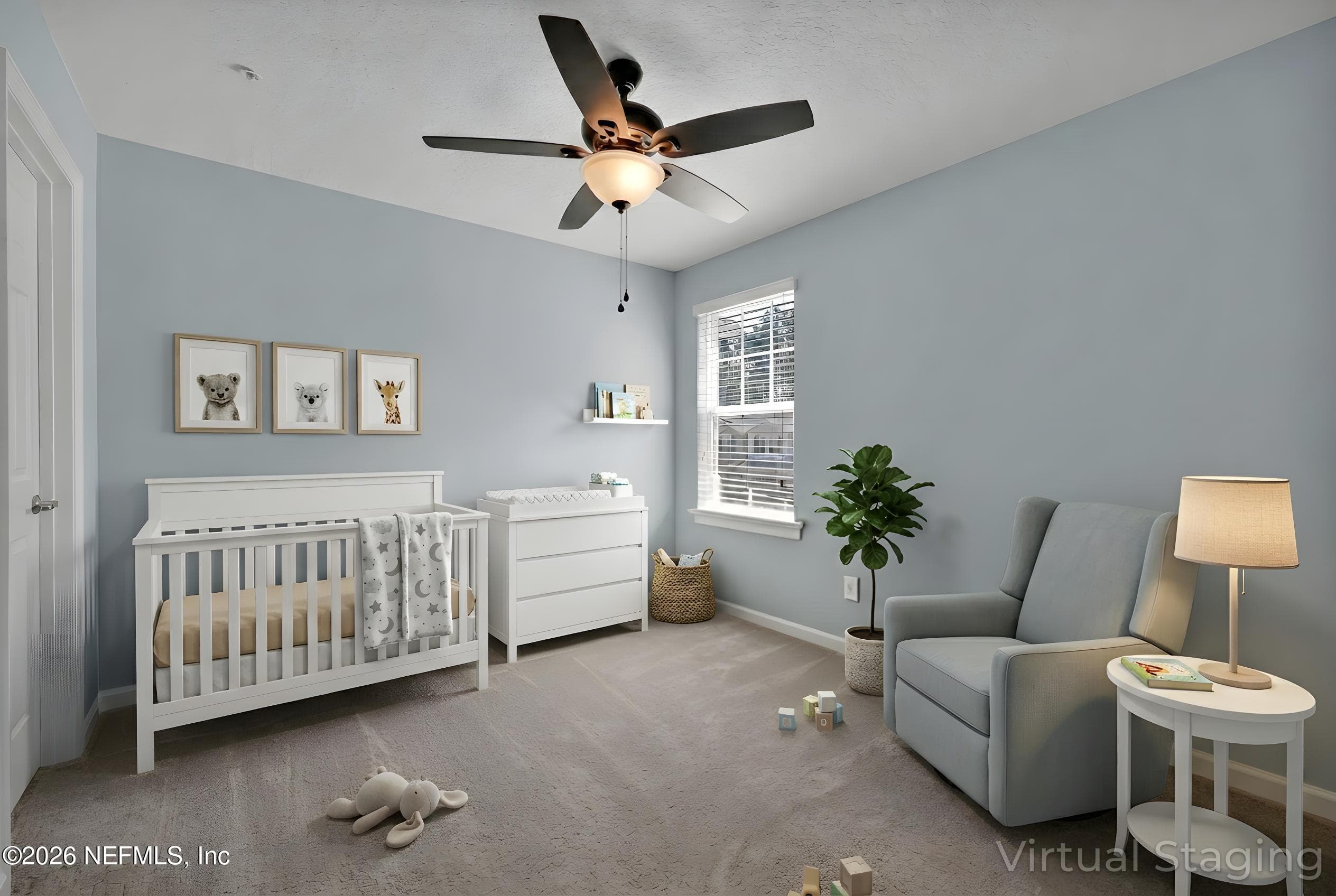 Guest Bedroom 1 (virtually staged) — 191 ADELANTO Avenue, St. Augustine, FL 32092