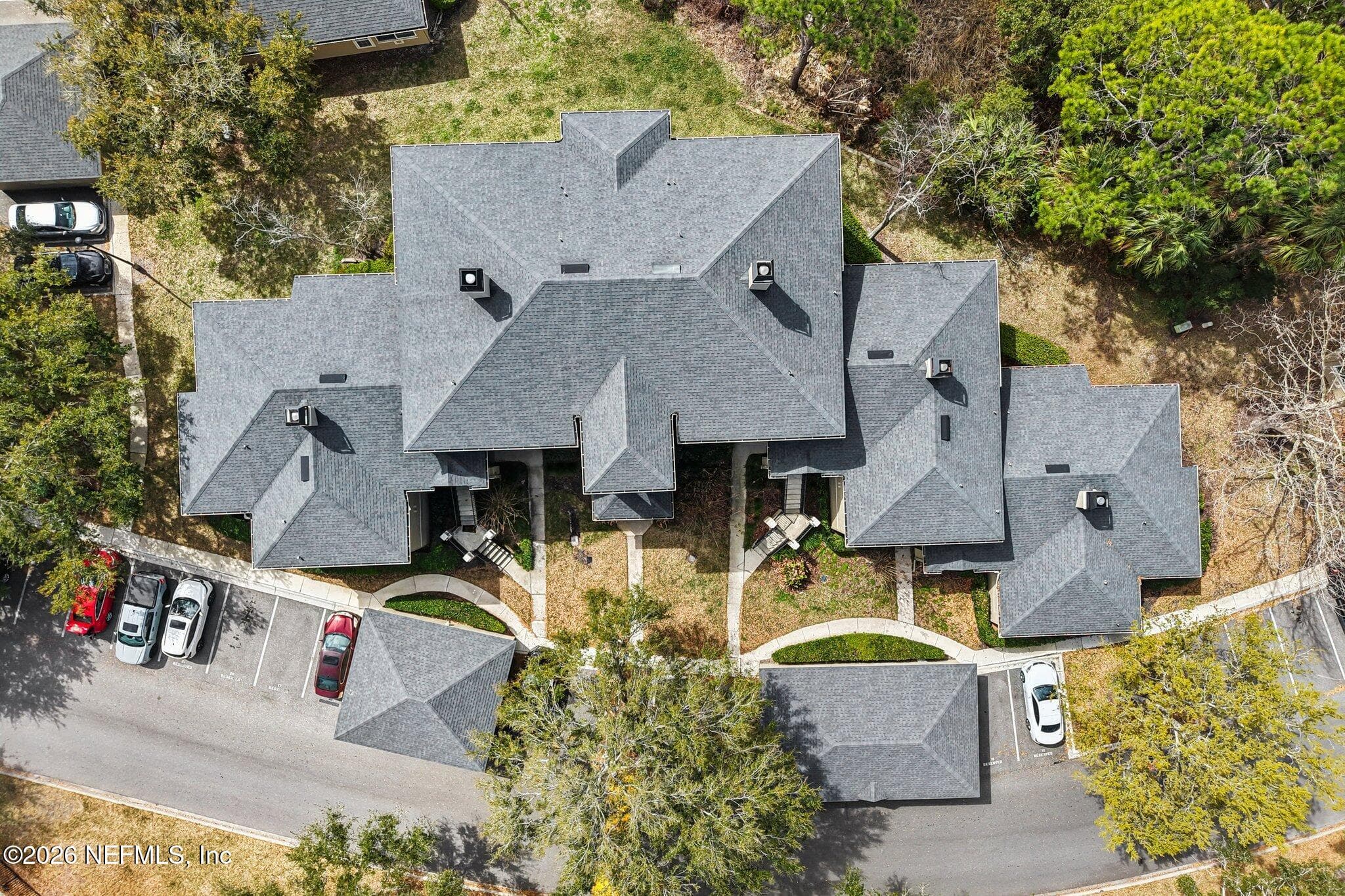 View from above (drone shot) — 1701 THE GREENS Way 212, Jacksonville Beach, FL 32250