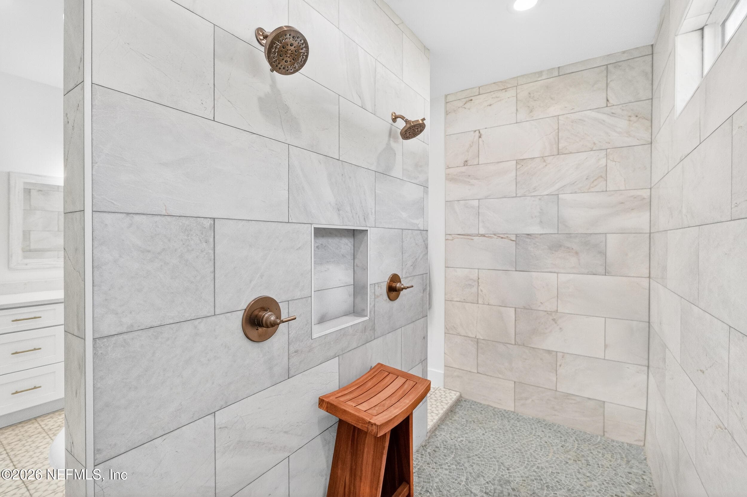Walk through shower — 10800 COUNTY ROAD 13 N, St. Augustine, FL 32092
