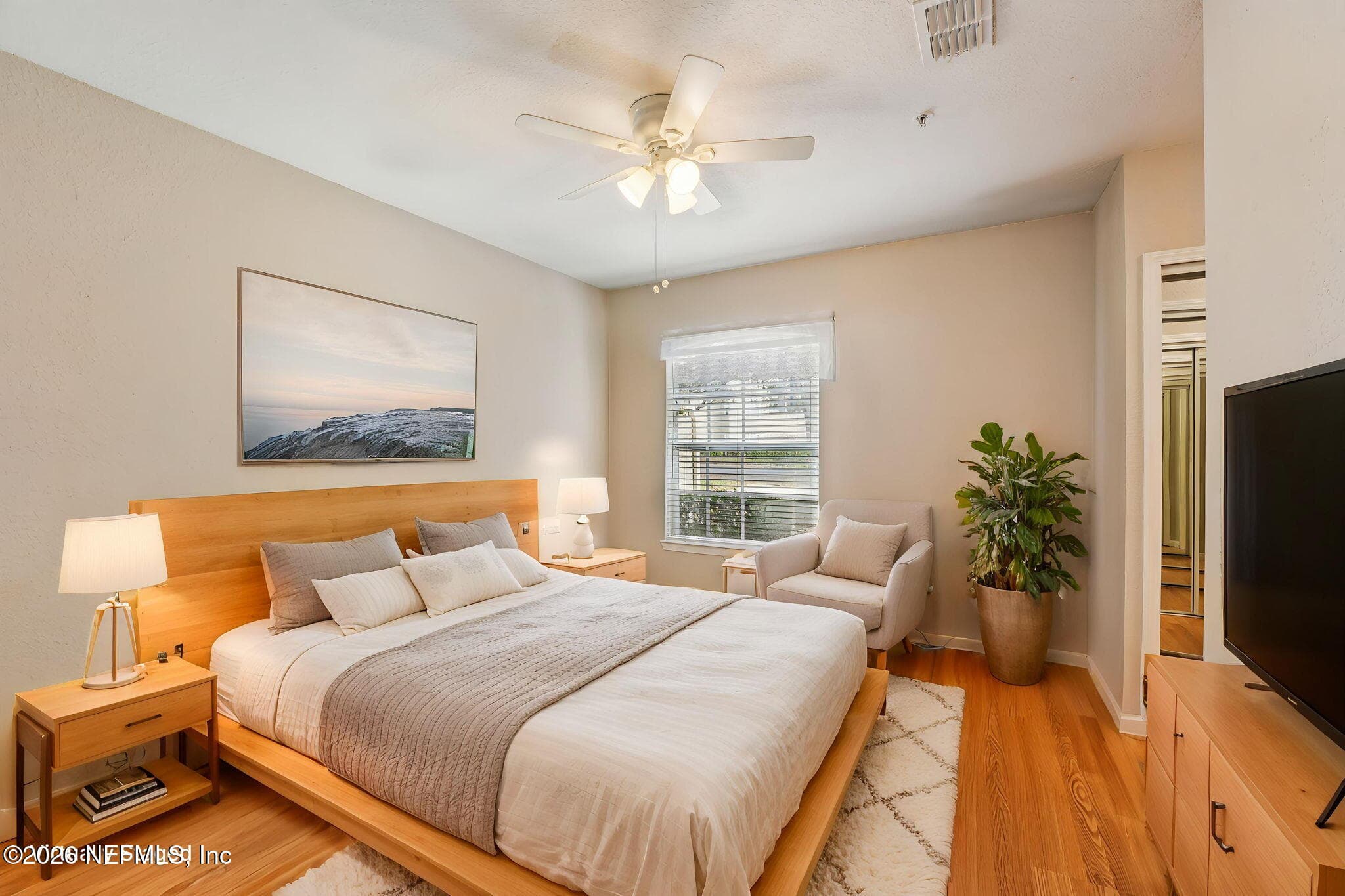 2nd Primary Bedroom (Virtually Staged) — 1701 THE GREENS Way 212, Jacksonville Beach, FL 32250