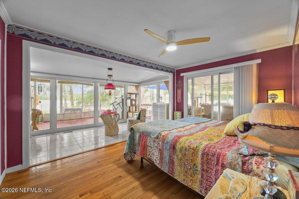 Master Suite with views to water — 101 ORANGE Street, Satsuma, FL 32189