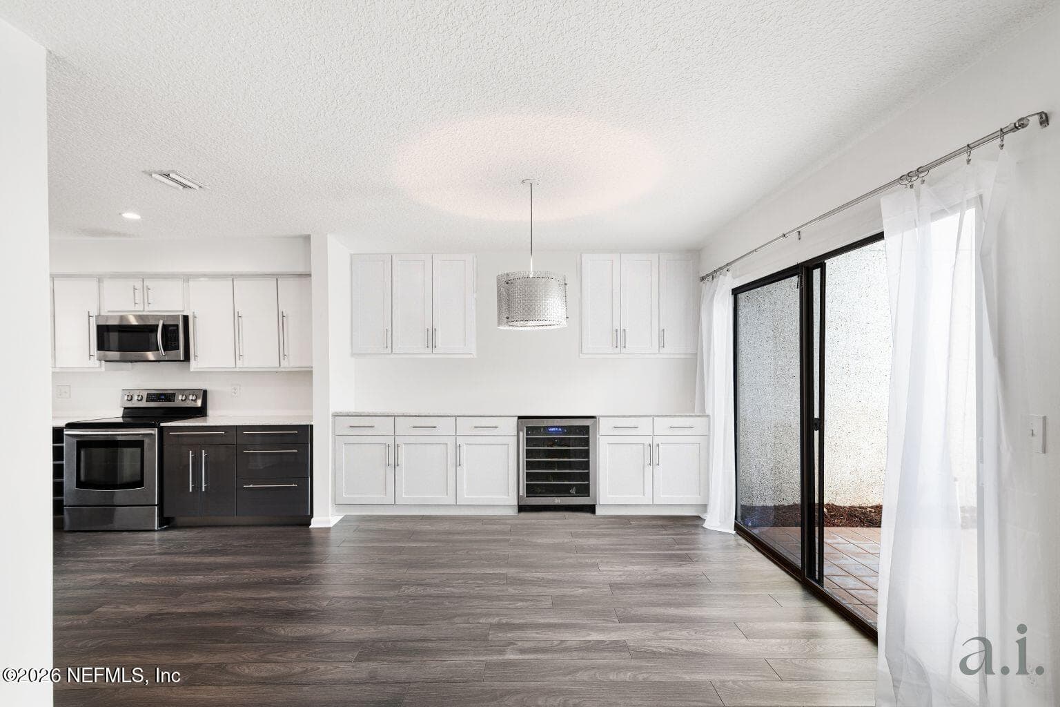 Enhanced to show rendition with wine bar option — 10150 LEISURE Lane N 23, Jacksonville, FL 32256
