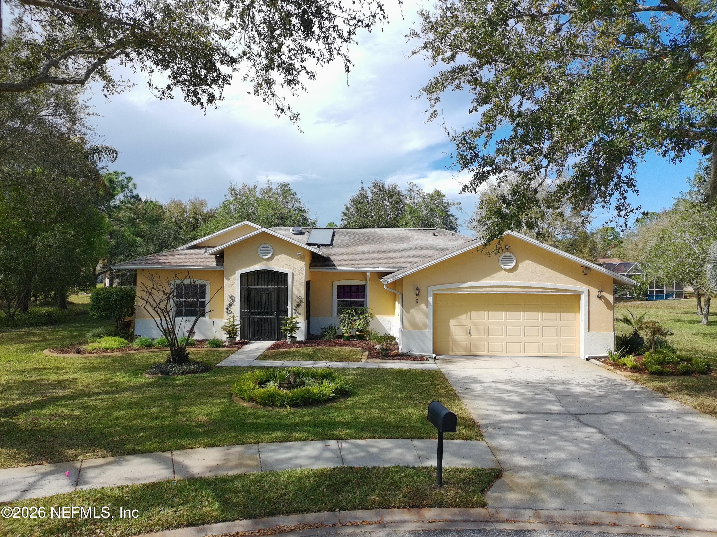 Front — 6 MONTAUK Court, Palm Coast, FL 32164