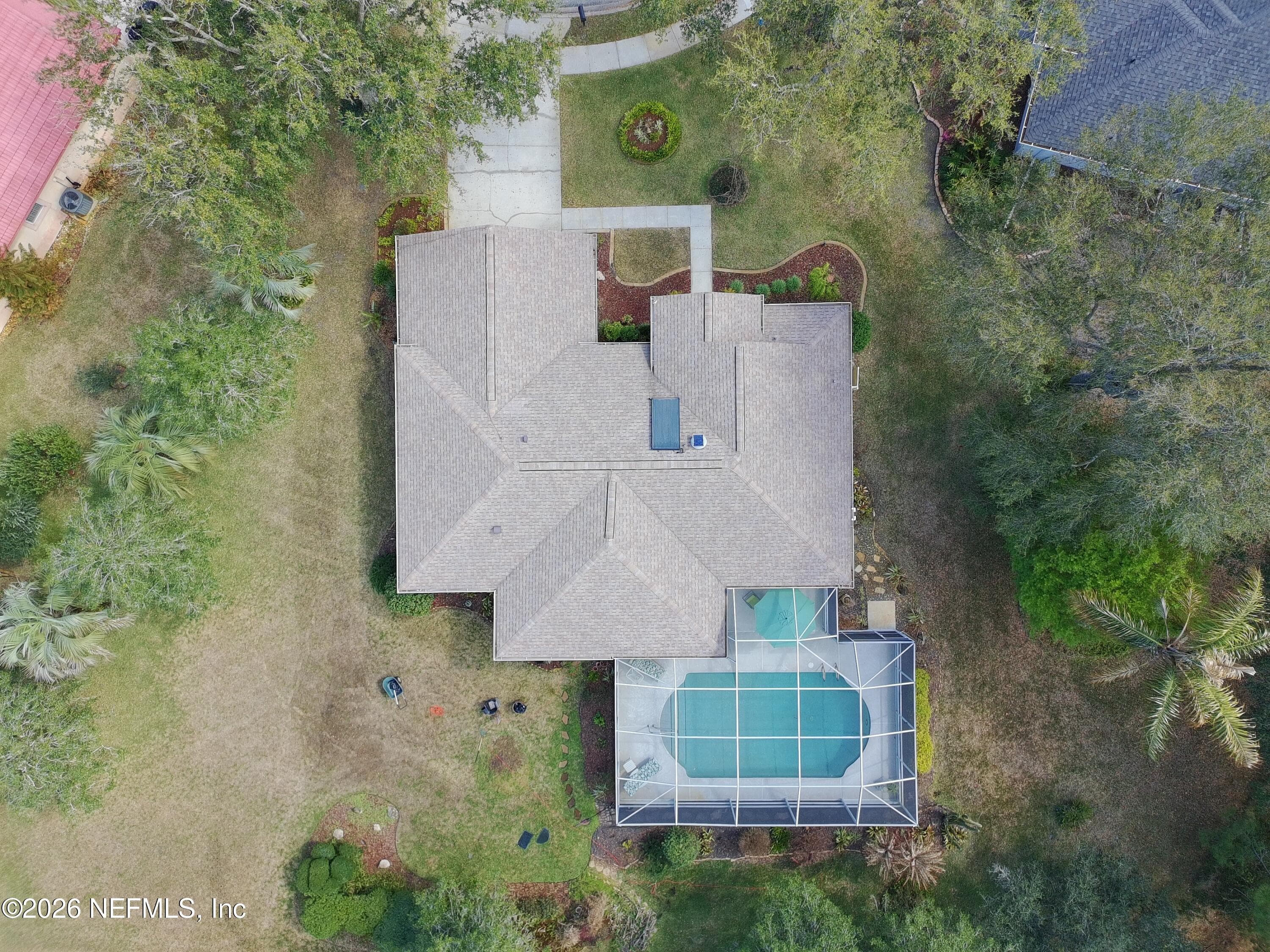 Rear Aerial — 6 MONTAUK Court, Palm Coast, FL 32164