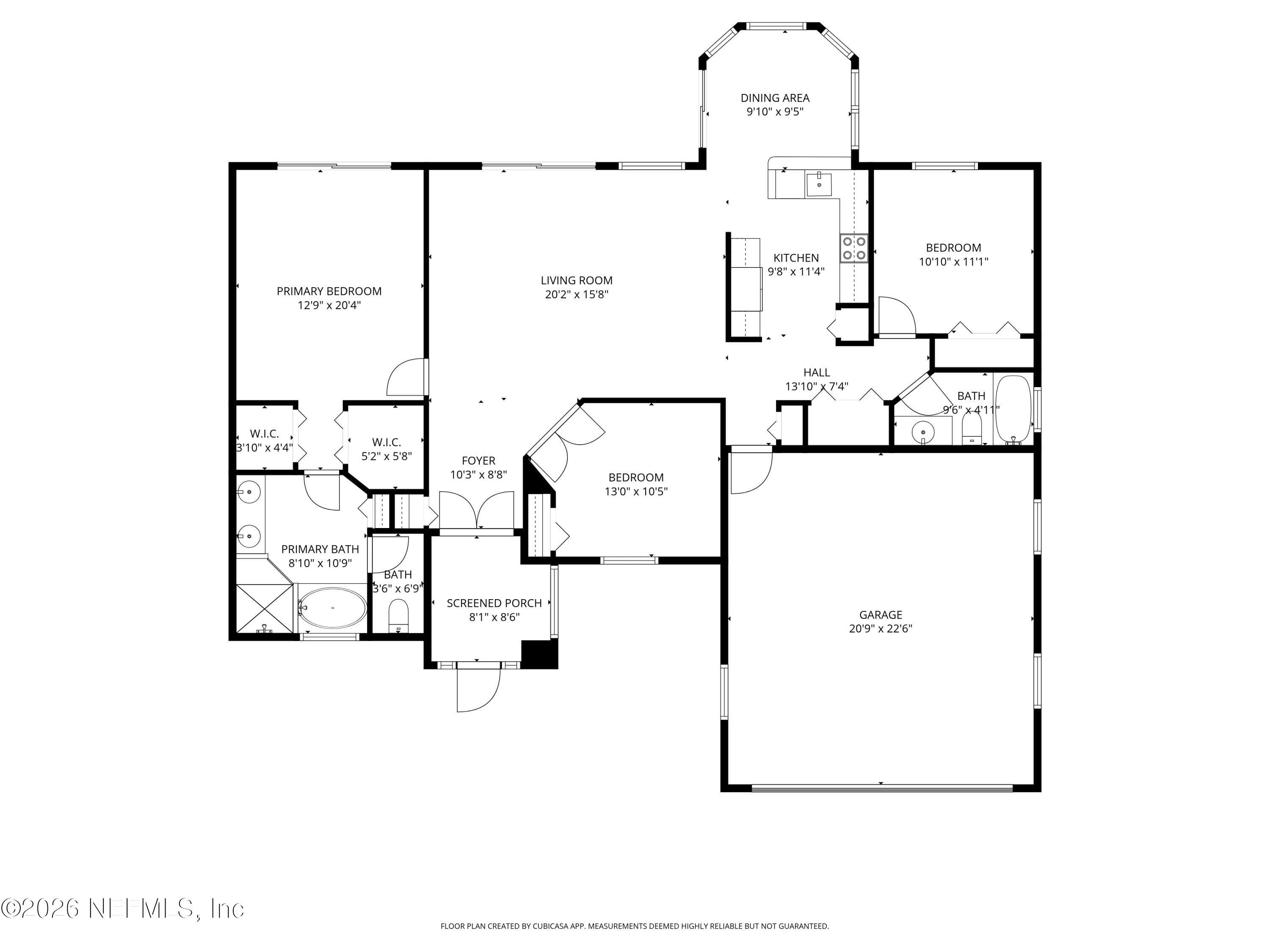 Floor Plan — 6 MONTAUK Court, Palm Coast, FL 32164
