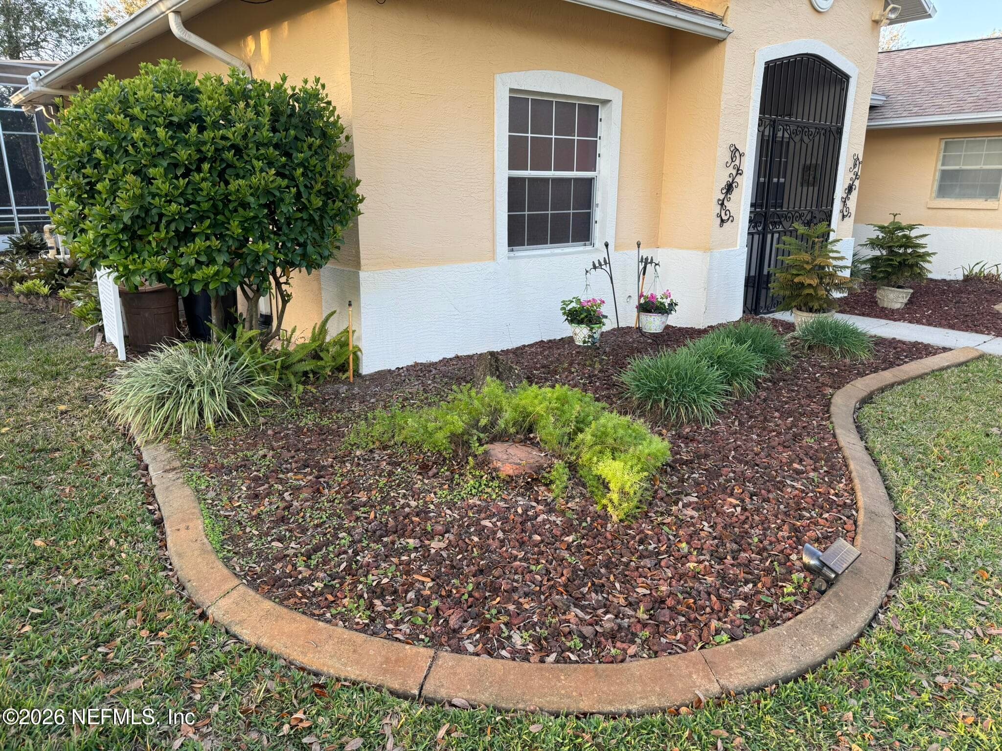 Front Garden — 6 MONTAUK Court, Palm Coast, FL 32164