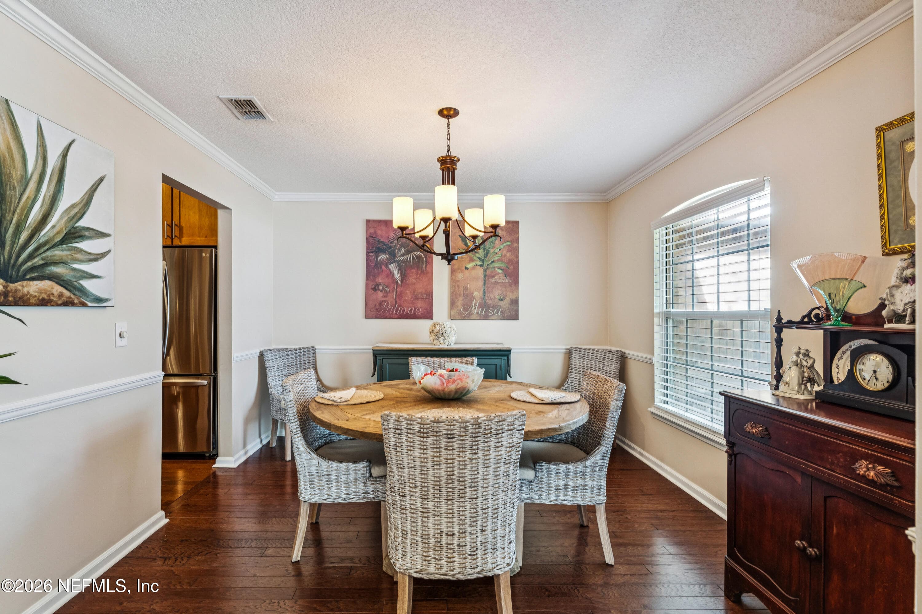Dining Room — 1802 BLUE HERON Lane, Jacksonville Beach, FL 32250