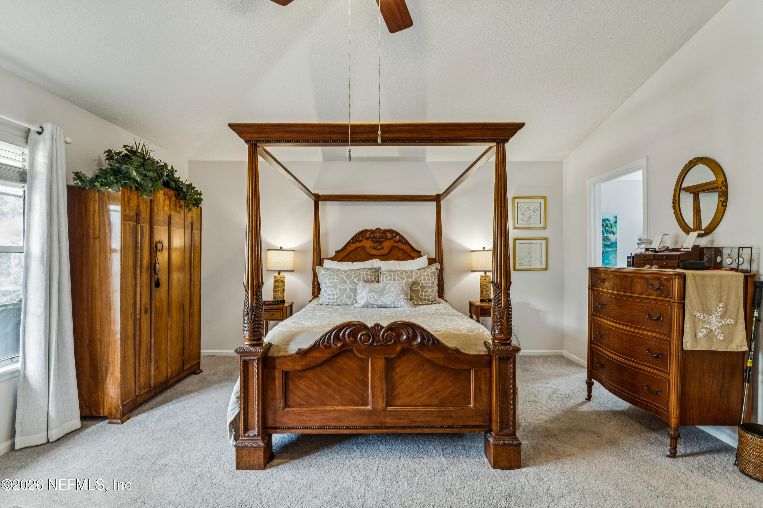 Primary Bedroom — 1802 BLUE HERON Lane, Jacksonville Beach, FL 32250