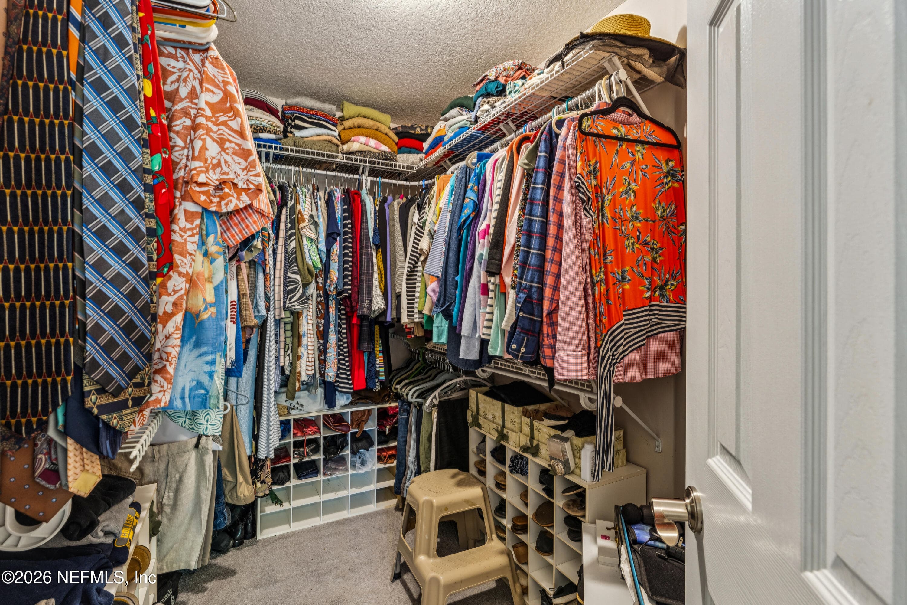 Primary Closet — 1802 BLUE HERON Lane, Jacksonville Beach, FL 32250