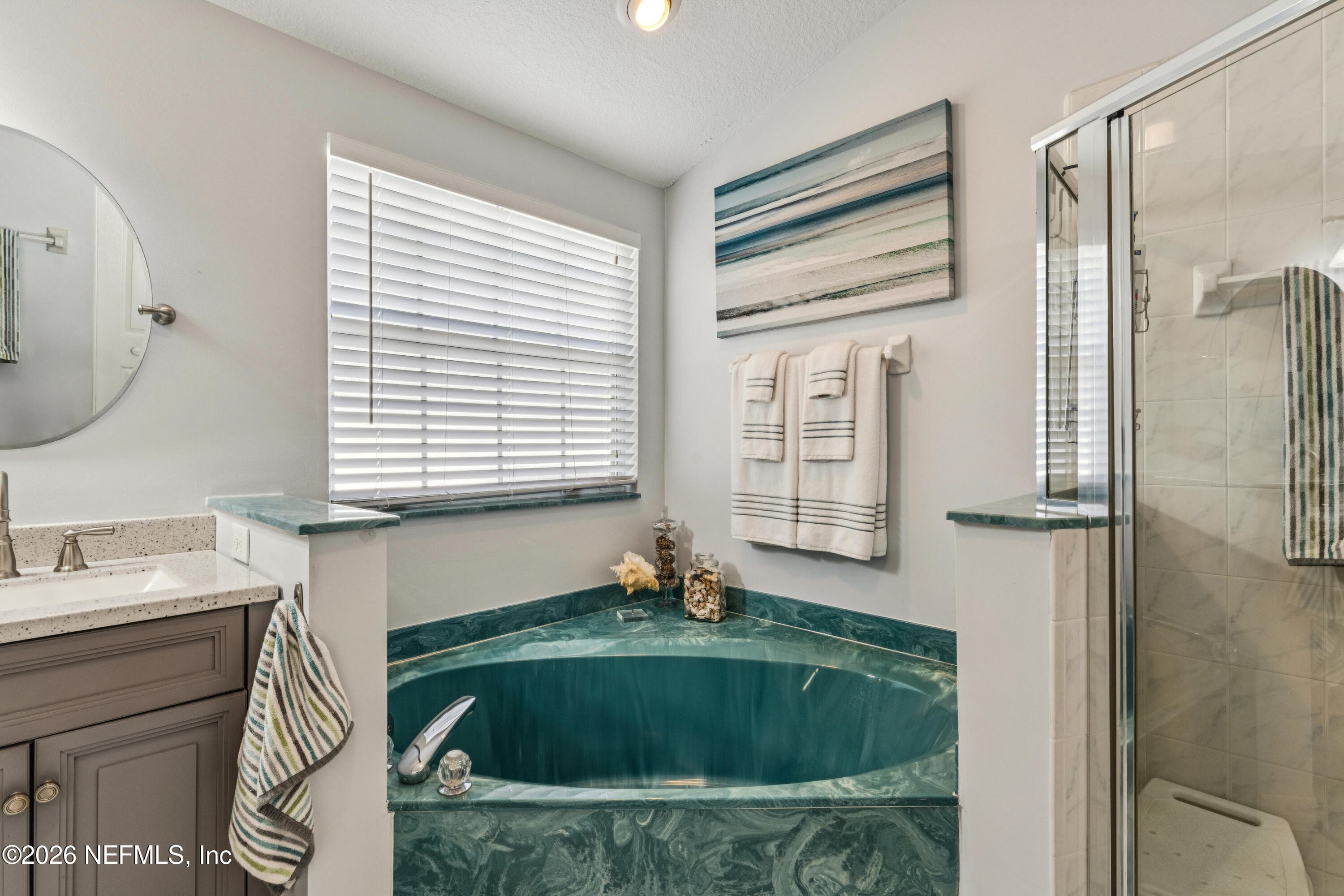 Primary Bath — 1802 BLUE HERON Lane, Jacksonville Beach, FL 32250