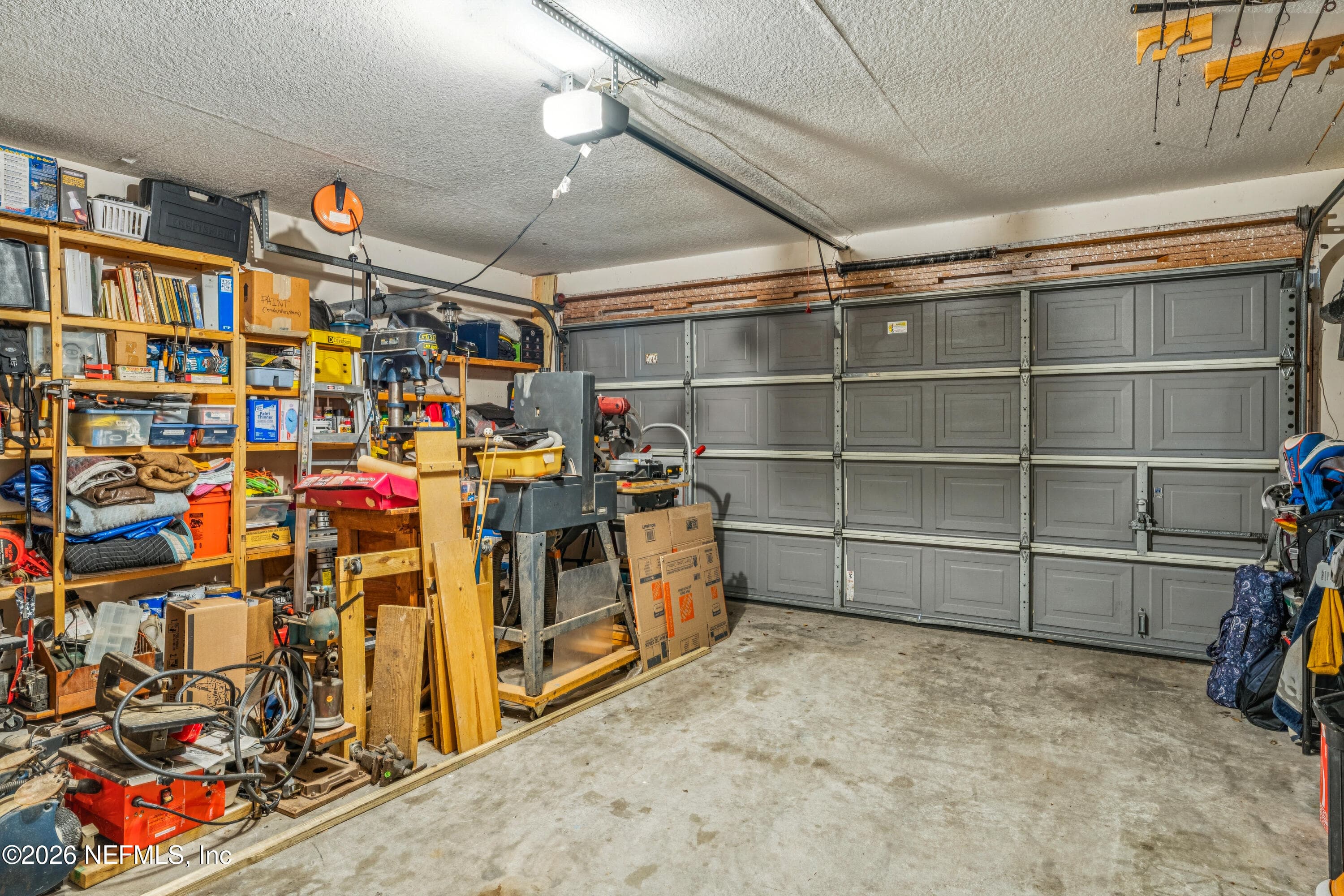 Garage — 1802 BLUE HERON Lane, Jacksonville Beach, FL 32250