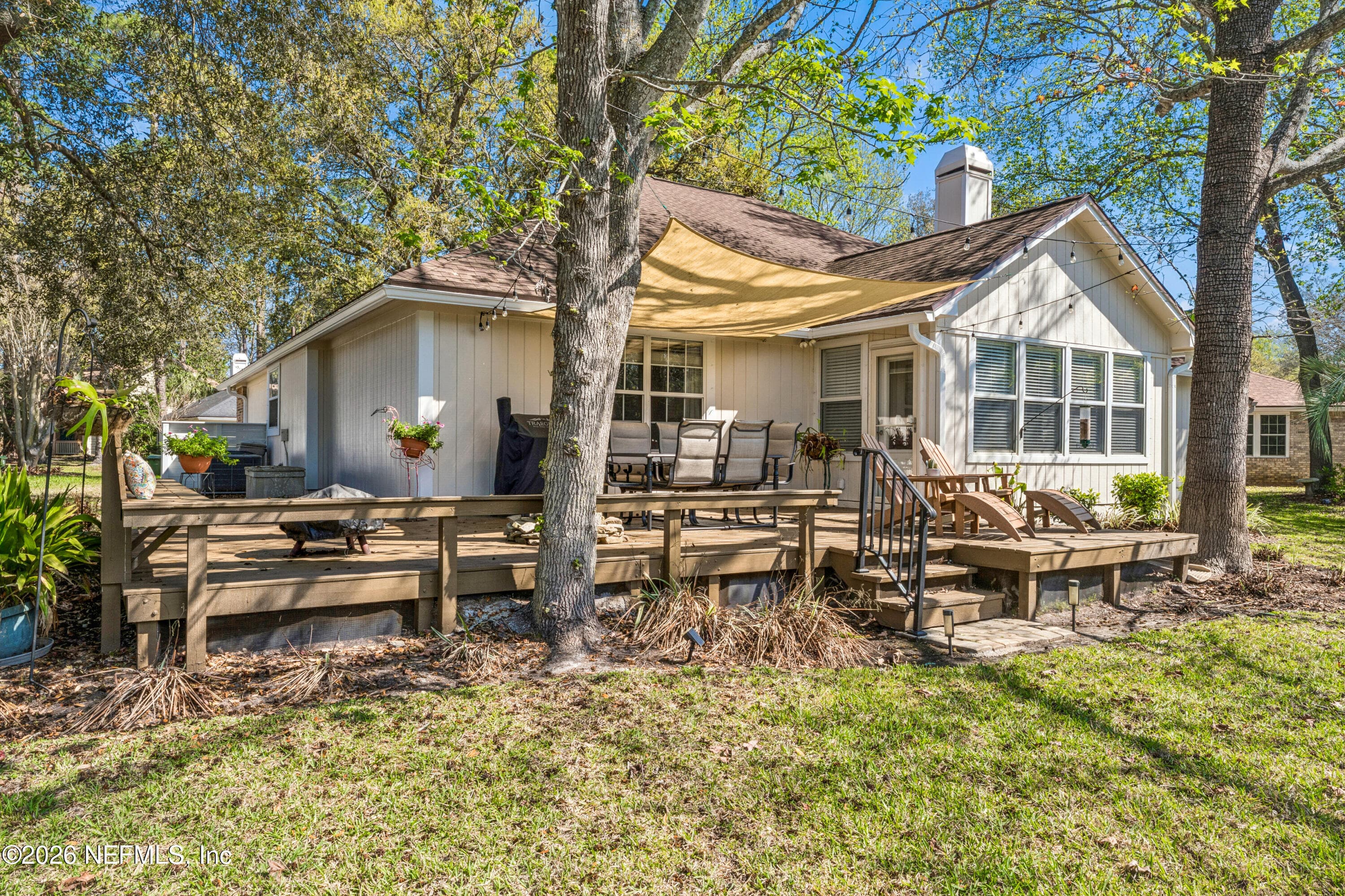 Back Left — 1802 BLUE HERON Lane, Jacksonville Beach, FL 32250