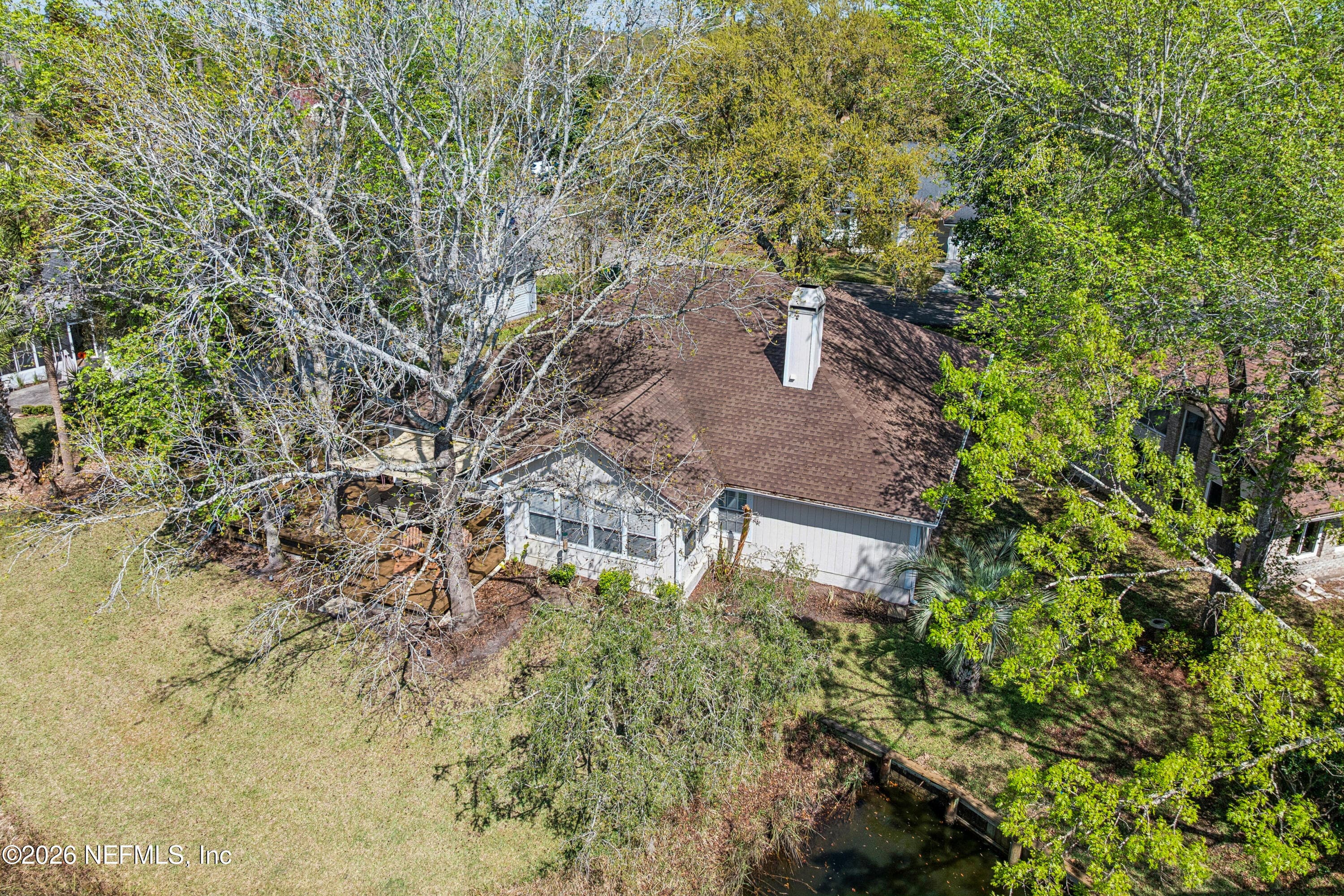 Back Rigt — 1802 BLUE HERON Lane, Jacksonville Beach, FL 32250