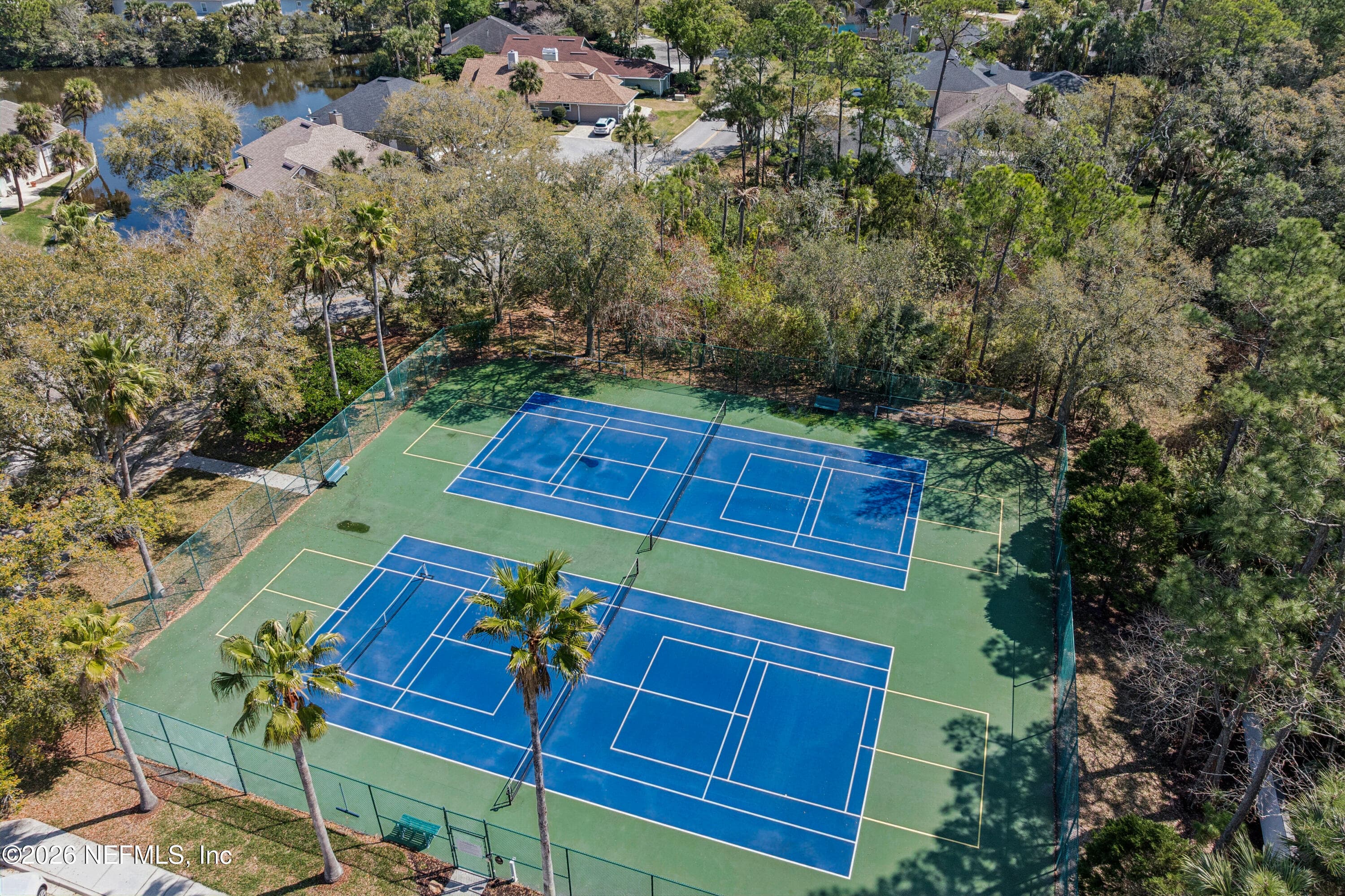 Tennis — 1802 BLUE HERON Lane, Jacksonville Beach, FL 32250