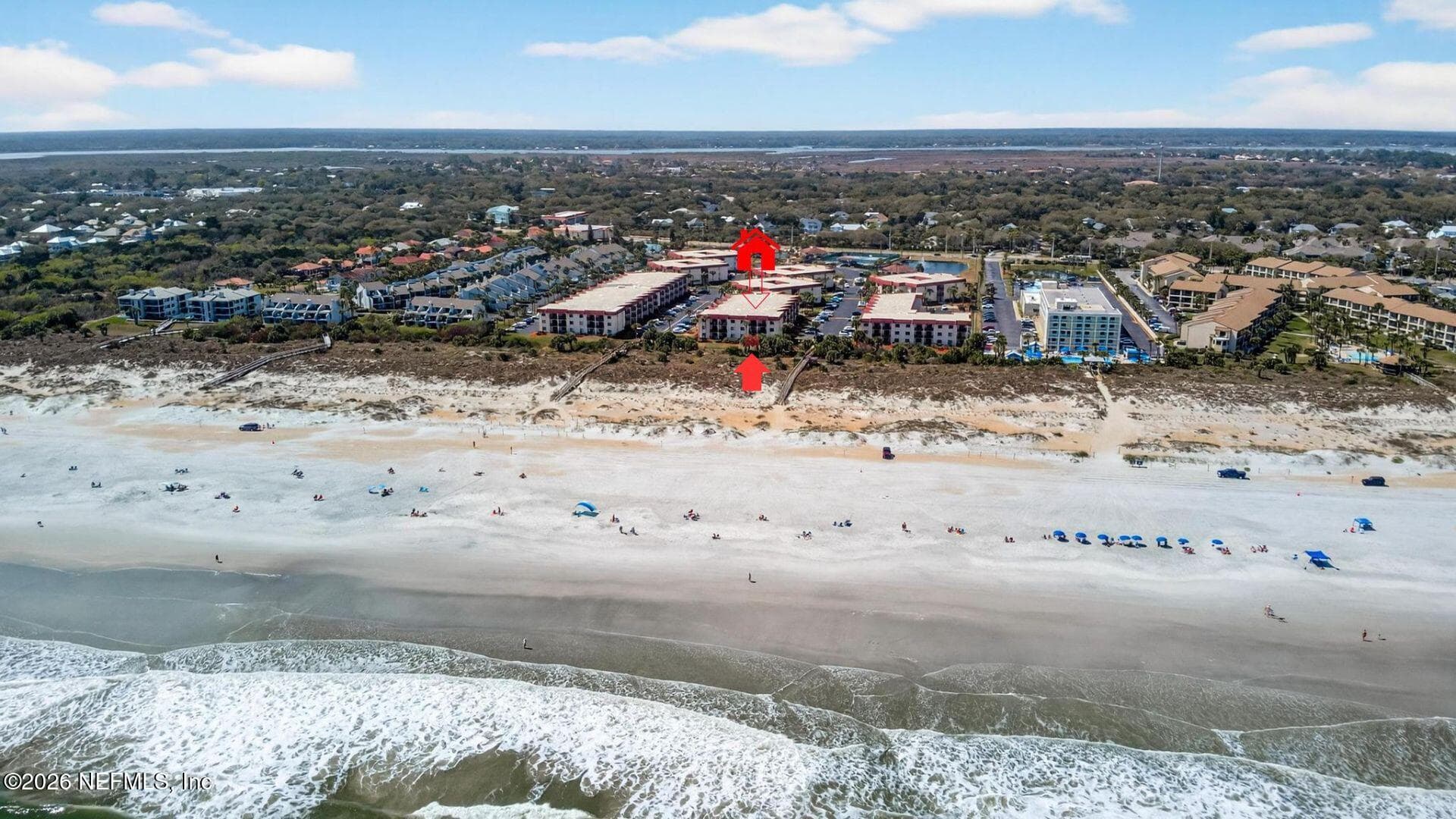 Get the privacy of oceanfront location! Better than the others where the people in the parking lot watch you in the unit. — 880 A1A BEACH Boulevard 5123, St. Augustine Beach, FL 32080
