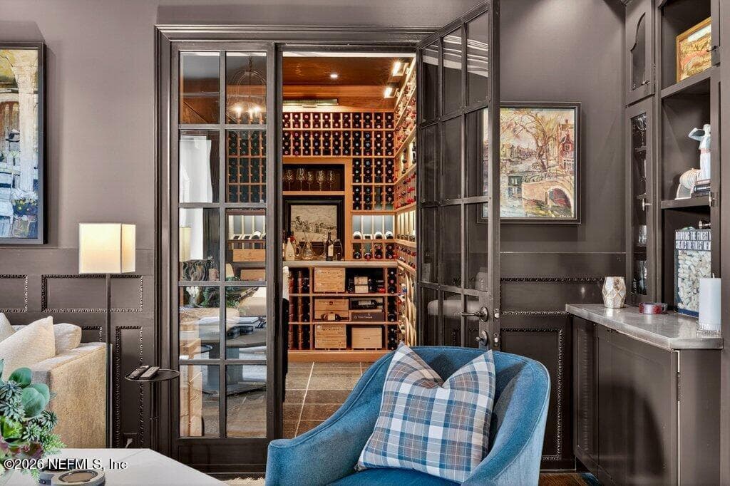 Holds 1,124 Wine Bottles! — 4626 RIVER POINT Road W, Jacksonville, FL 32207