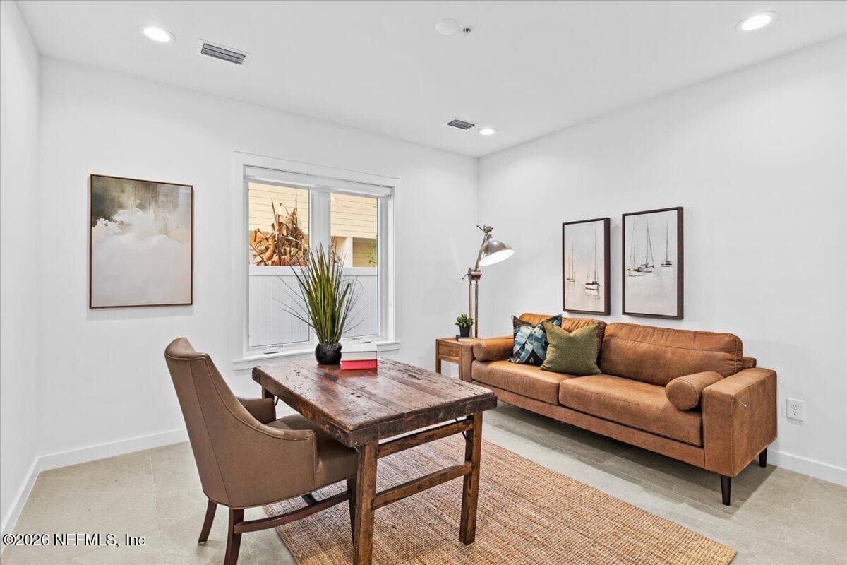 1st Floor Bedroom or Office — 118 13TH Avenue S 103 C, Jacksonville Beach, FL 32250
