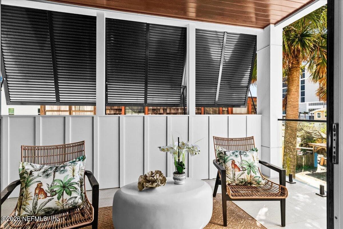 Outside Balcony off the Living Room — 118 13TH Avenue S 103 C, Jacksonville Beach, FL 32250