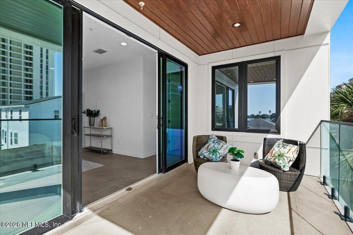 Primary's Private Balcony — 118 13TH Avenue S 103 C, Jacksonville Beach, FL 32250