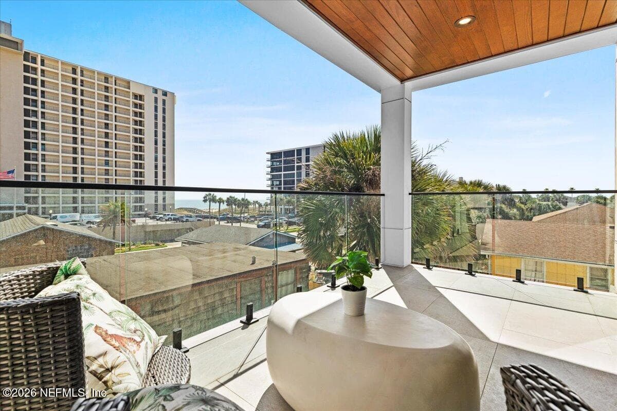 Primary's Private Balcony — 118 13TH Avenue S 103 C, Jacksonville Beach, FL 32250