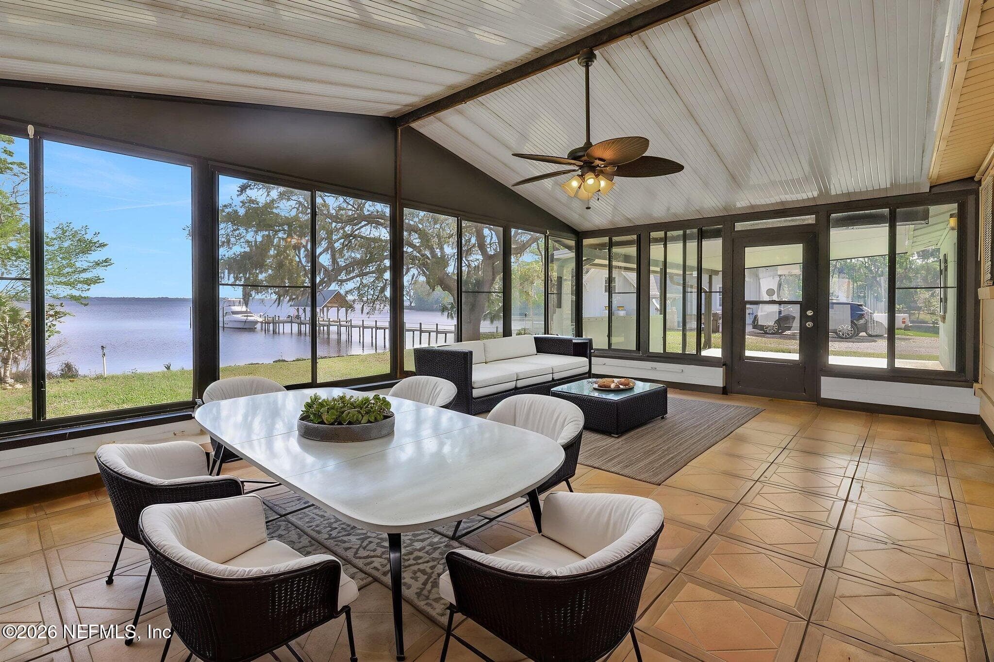 Sunroom virtually staged — 3972 CLARK Road, Green Cove Springs, FL 32043