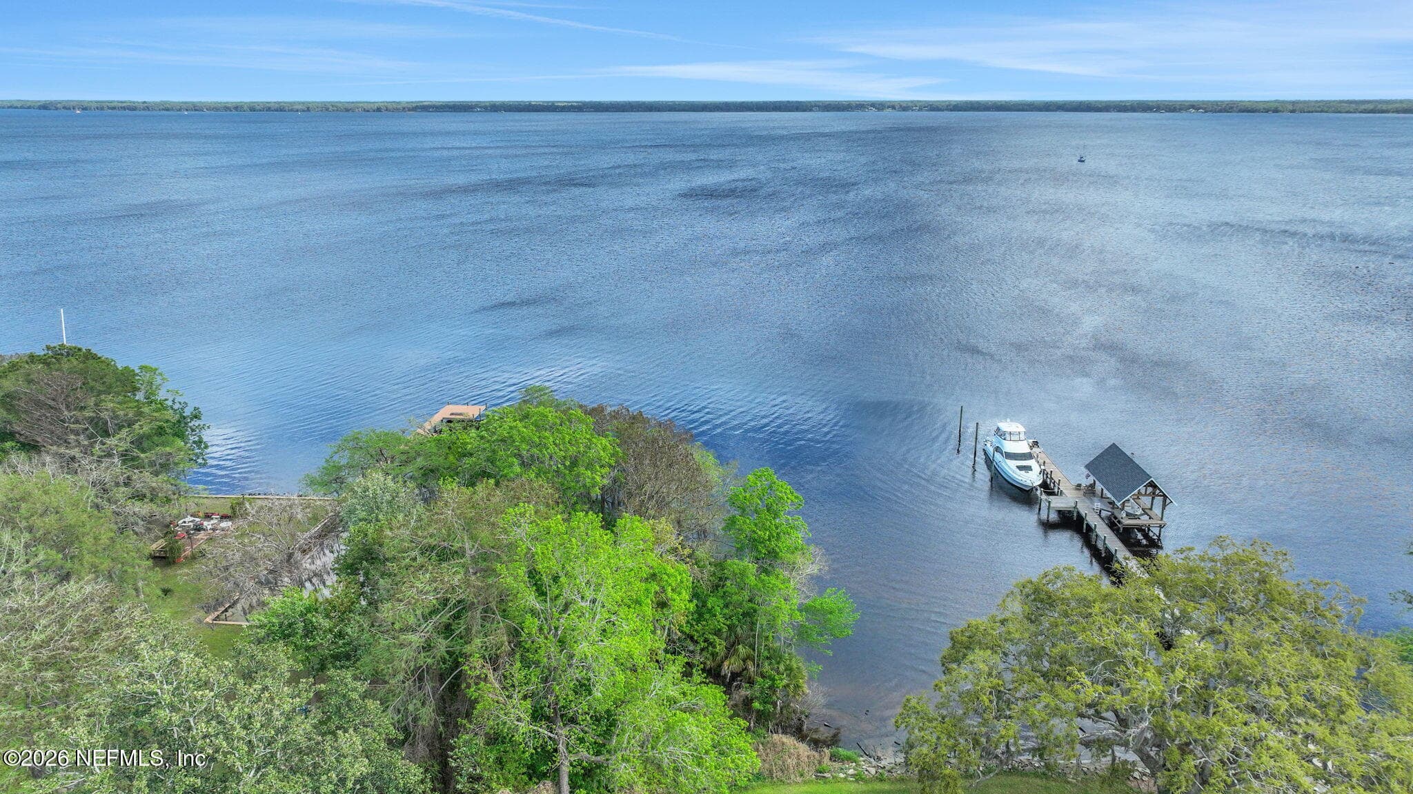 Water aerial View — 3972 CLARK Road, Green Cove Springs, FL 32043