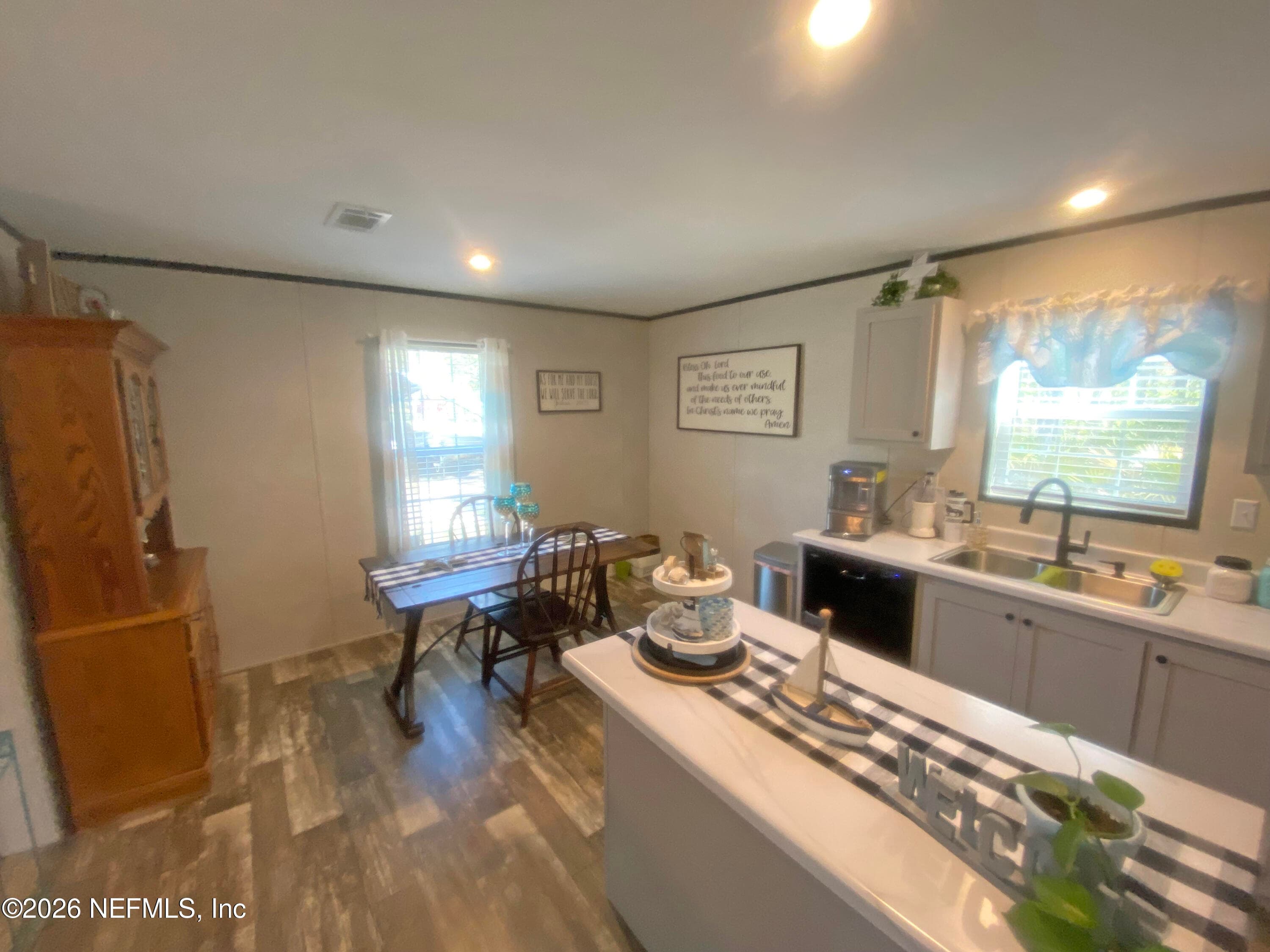 Dining and Kitchen open to each other — 203 SW 5TH Avenue, Palatka, FL 32177