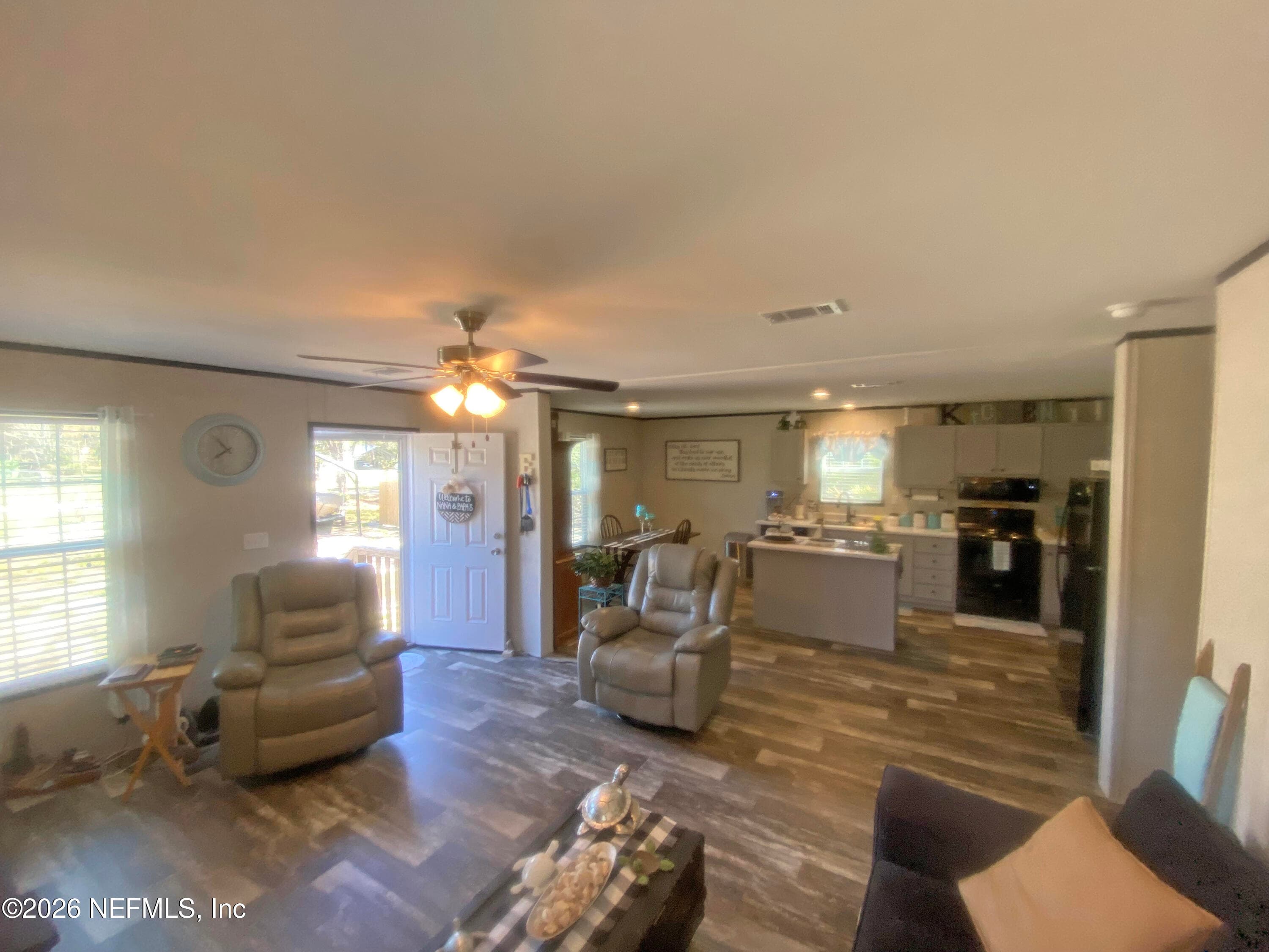 Living Room looking into Kitchen — 203 SW 5TH Avenue, Palatka, FL 32177