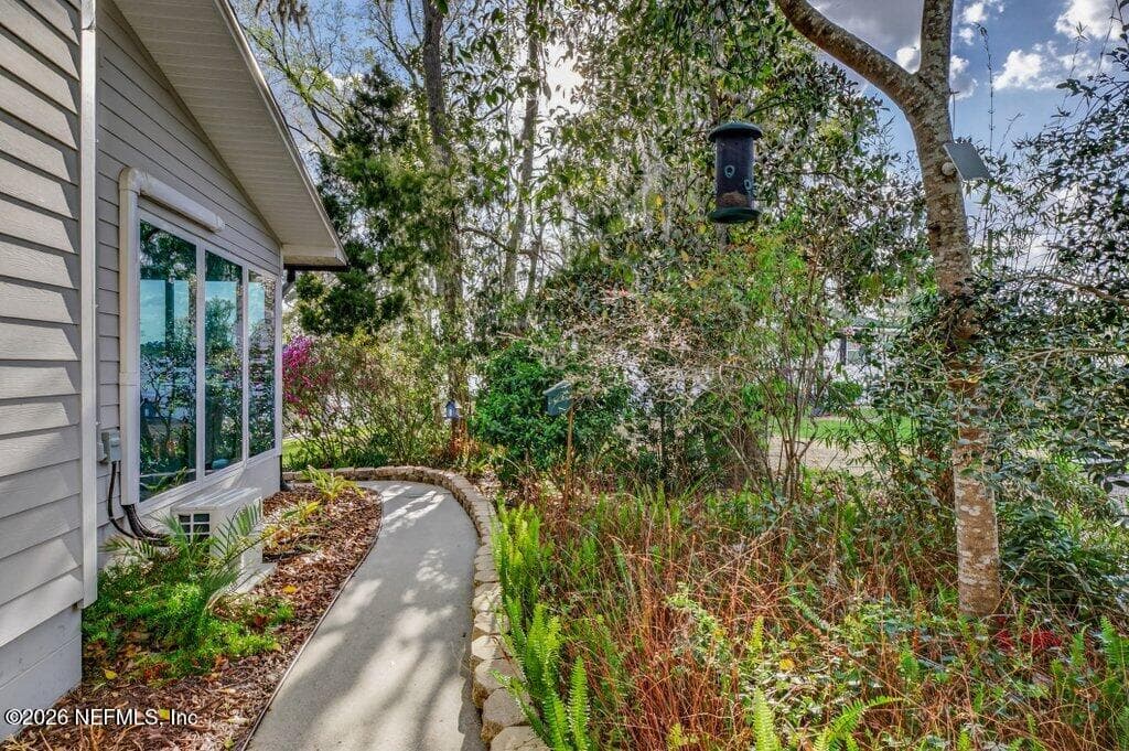 Foliage provides natural privacy screen — 258 BUSH Court, Green Cove Springs, FL 32043