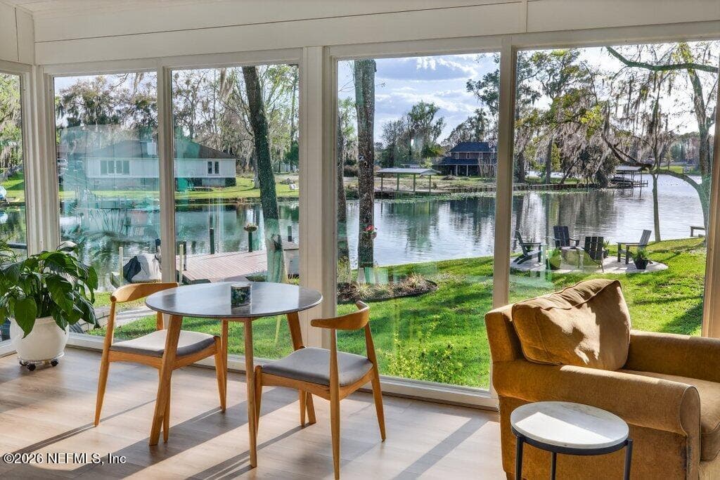 New insulated windows provide unobstructed lake views — 258 BUSH Court, Green Cove Springs, FL 32043