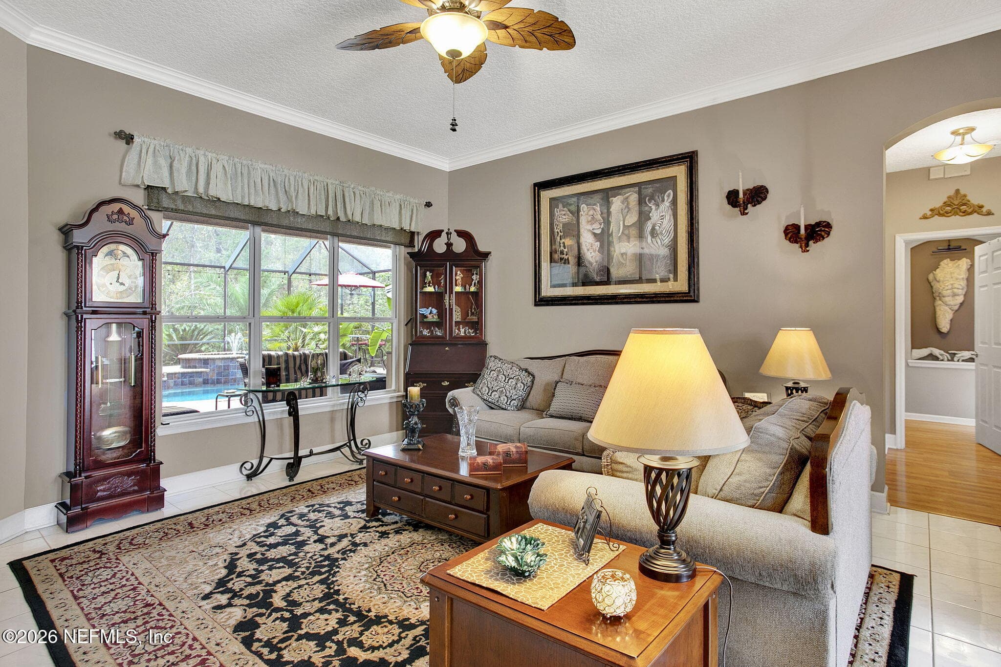 Living Room — 640 WYNDHAM Court, Orange Park, FL 32073