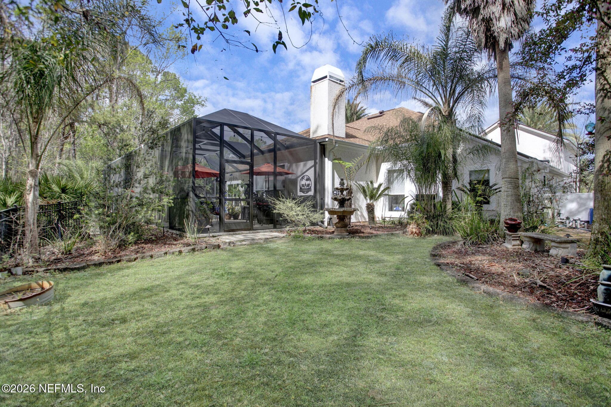 Beautiful private backyard — 640 WYNDHAM Court, Orange Park, FL 32073