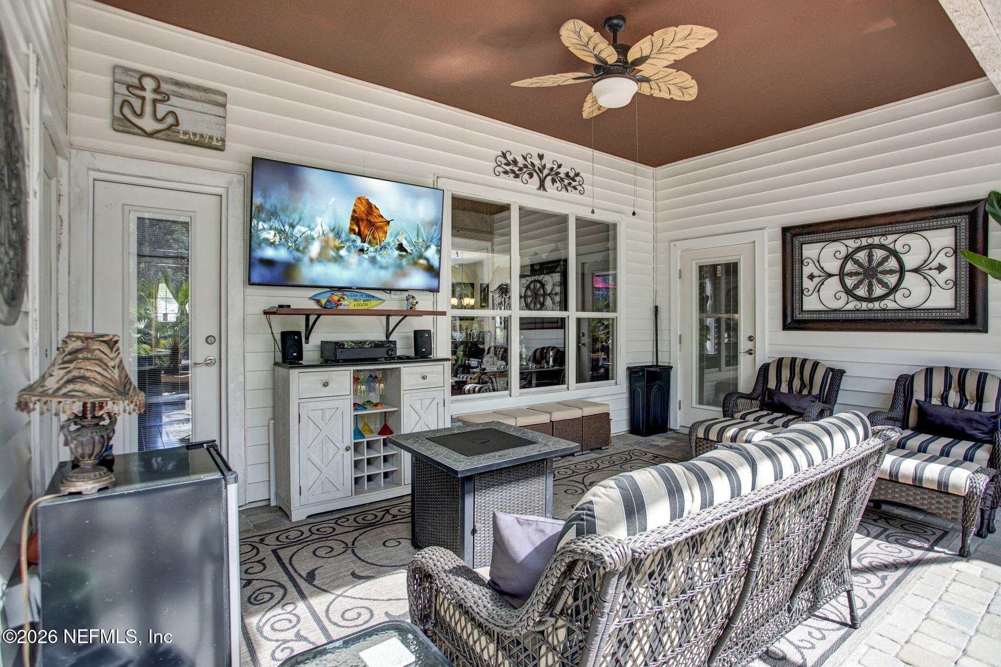 Covered patio — 640 WYNDHAM Court, Orange Park, FL 32073