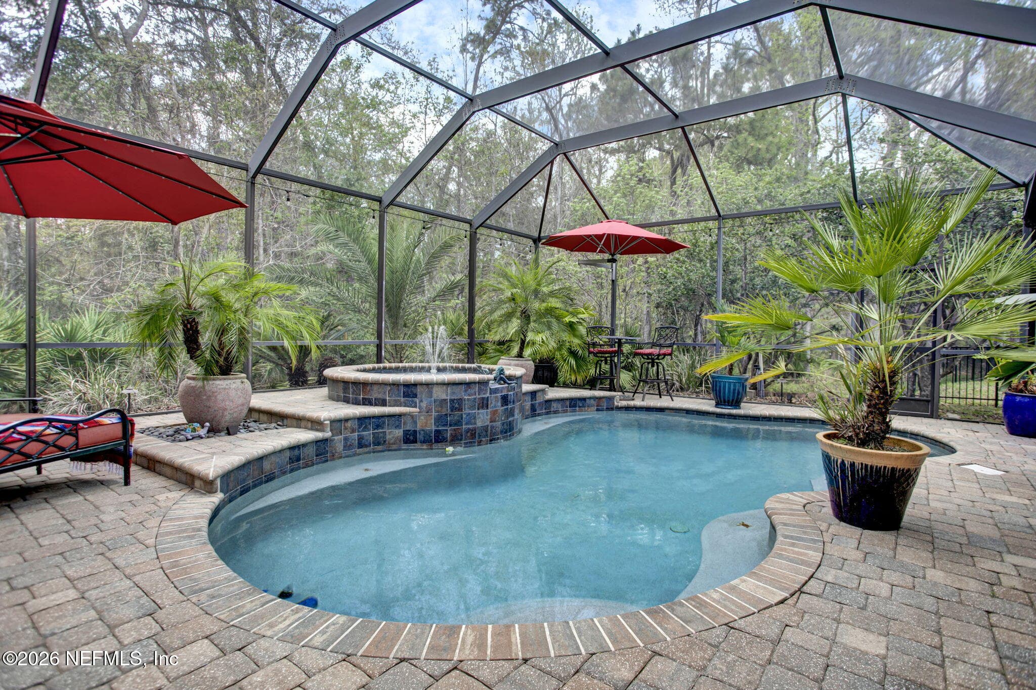 Pool is solar heated! — 640 WYNDHAM Court, Orange Park, FL 32073