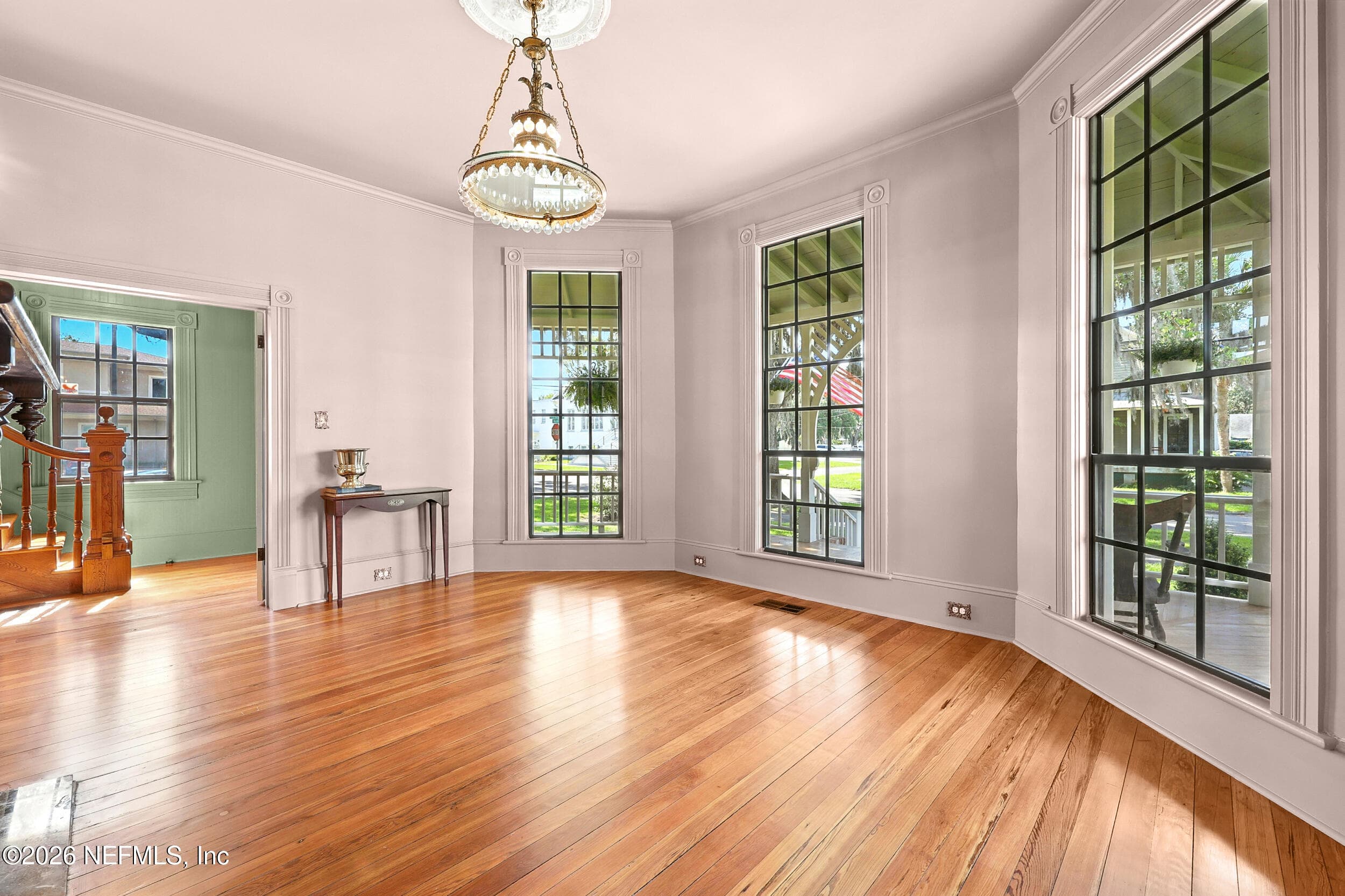 Living Room in Sherwin Williams Dead Salmon — 700 WALNUT Street, Green Cove Springs, FL 32043