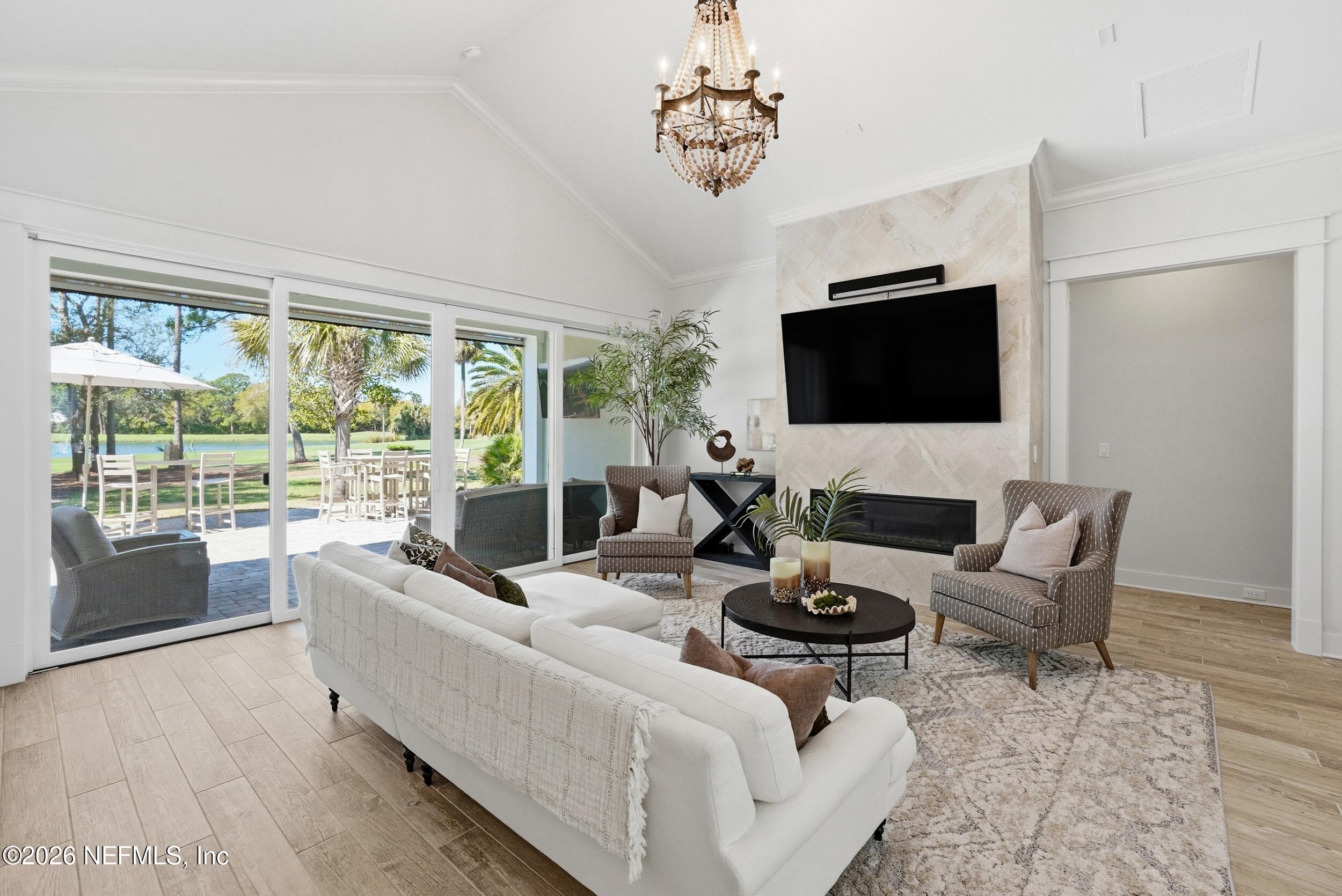 Vaulted Ceilings and Golf-to-Water views! — 1804 ATLANTIC BEACH Drive, Atlantic Beach, FL 32233