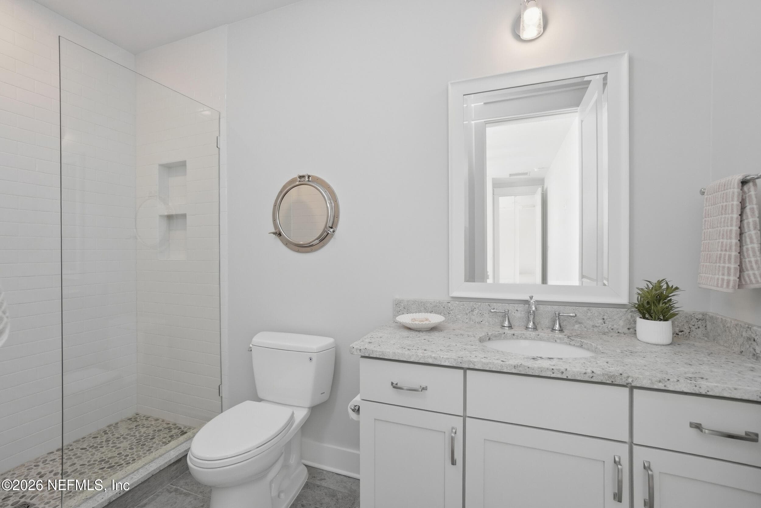 Full bath in Bedroom #3 — 1804 ATLANTIC BEACH Drive, Atlantic Beach, FL 32233