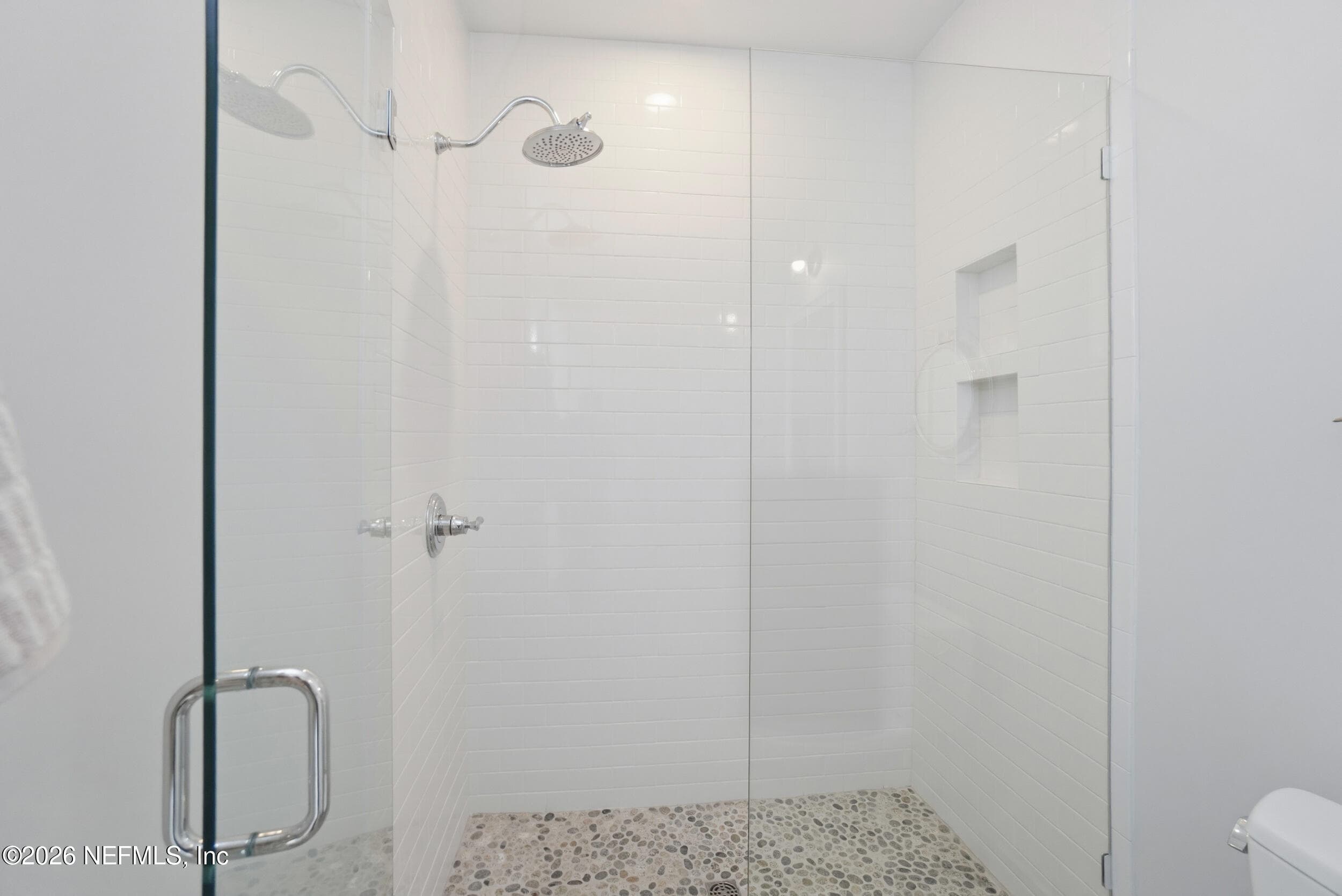 Walk-In Shower in bathroom #3 — 1804 ATLANTIC BEACH Drive, Atlantic Beach, FL 32233