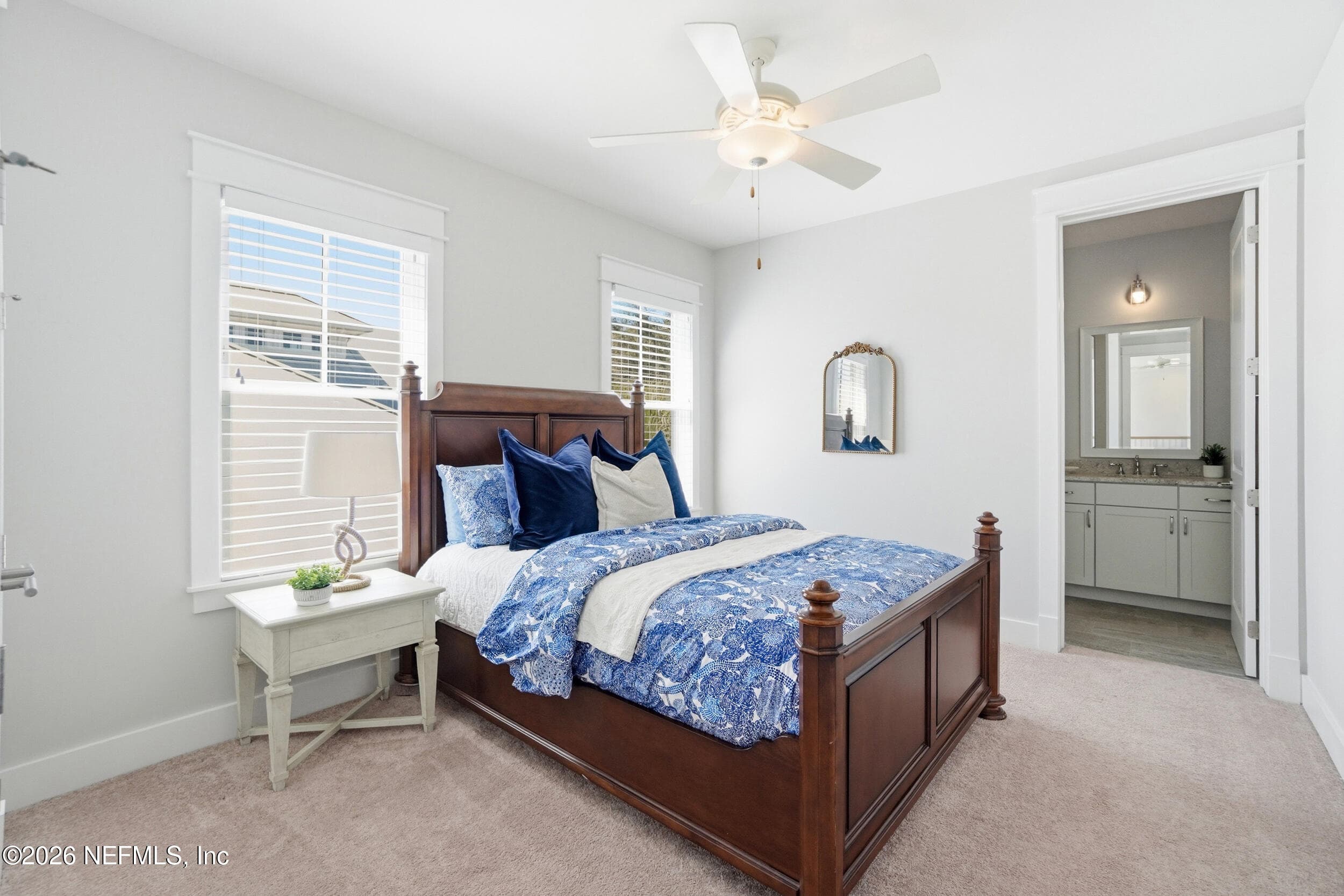 Upstairs Left Bedroom — 1804 ATLANTIC BEACH Drive, Atlantic Beach, FL 32233